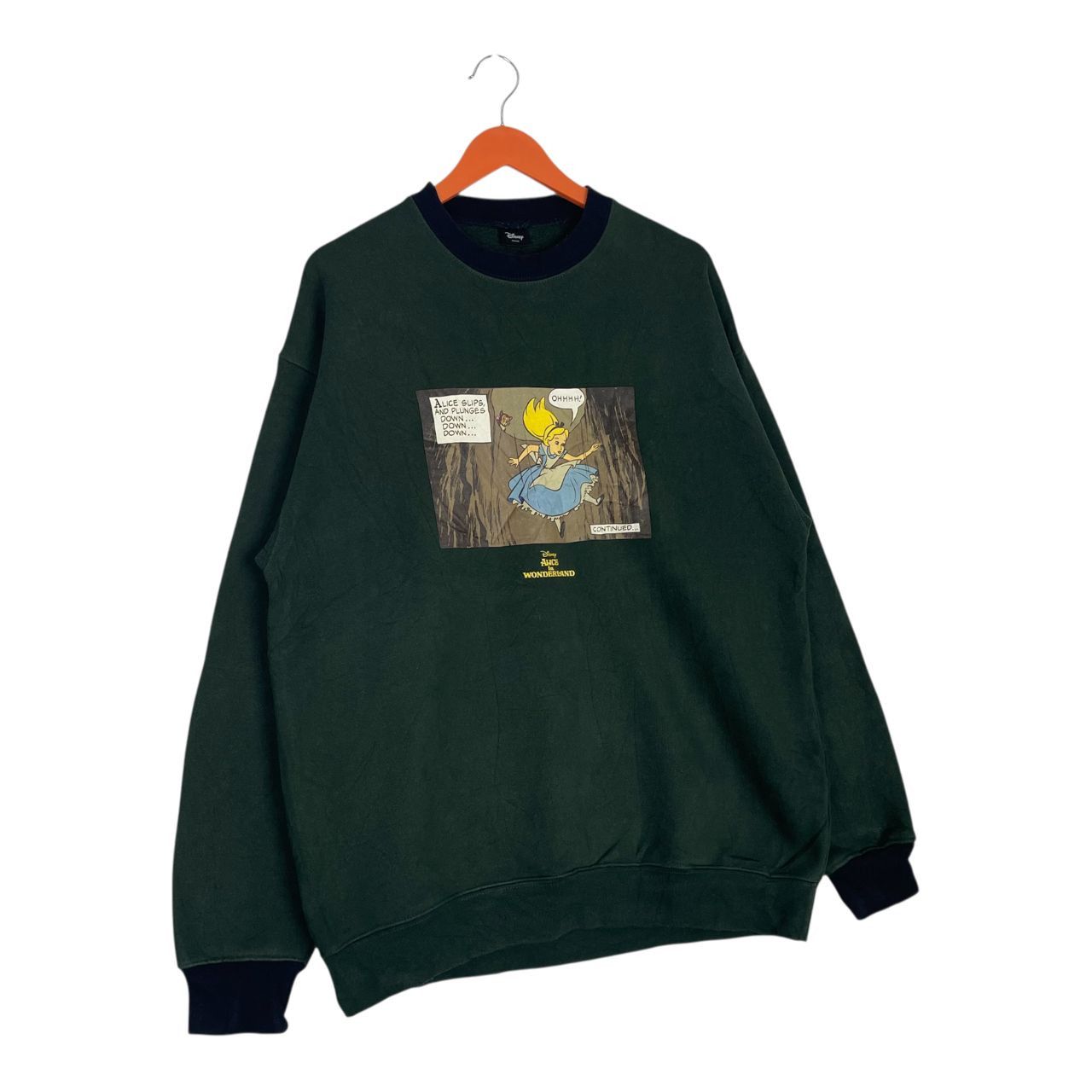 Disney Authentic Japan! Alice in Wonderland Disney Sweatshirt Size US L / EU 52-54 / 3 - 3 Thumbnail