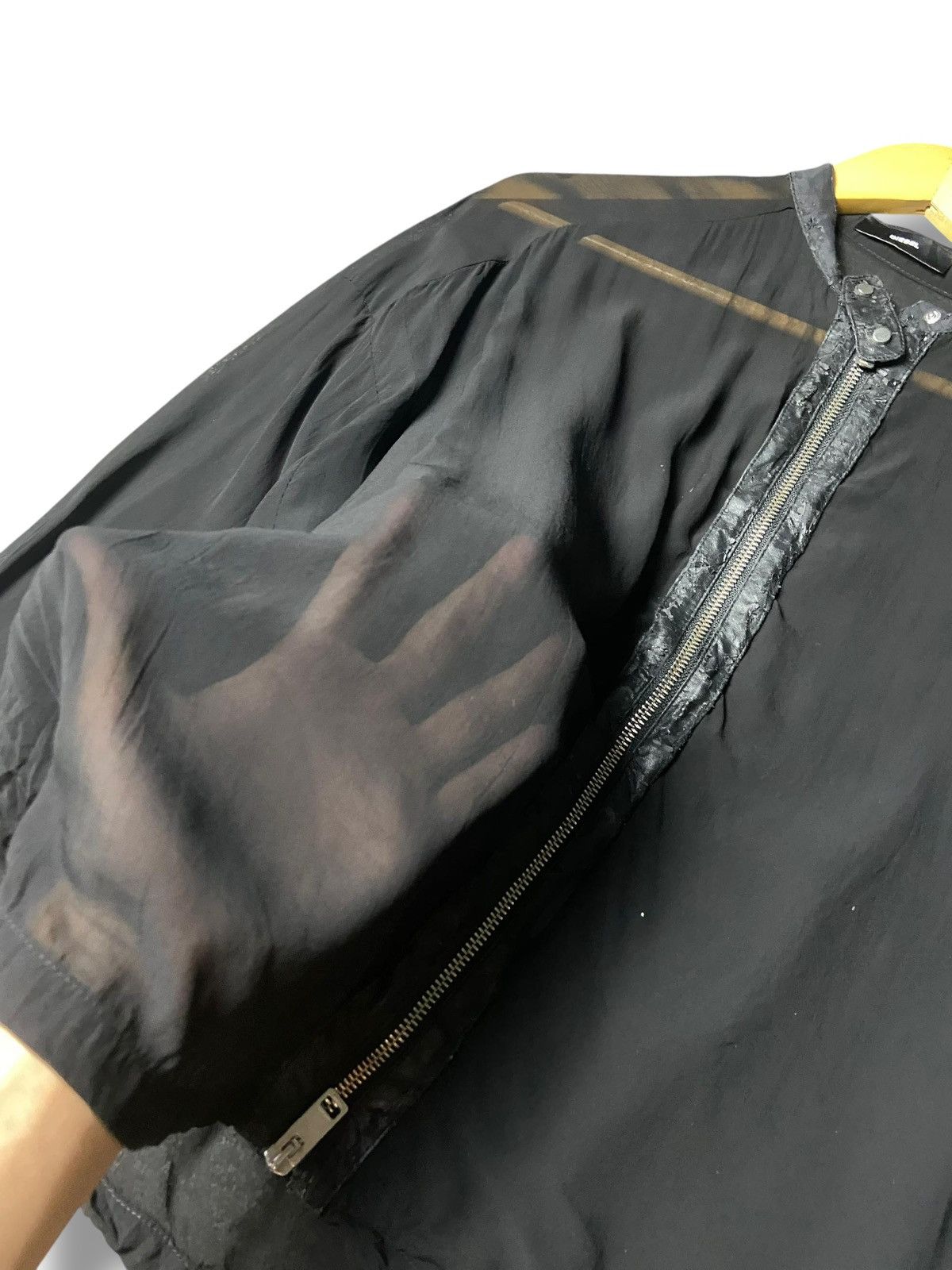Diesel Vintage Diesel See-Through Batwing Blouson (168) Size ONE SIZE - 3 Thumbnail