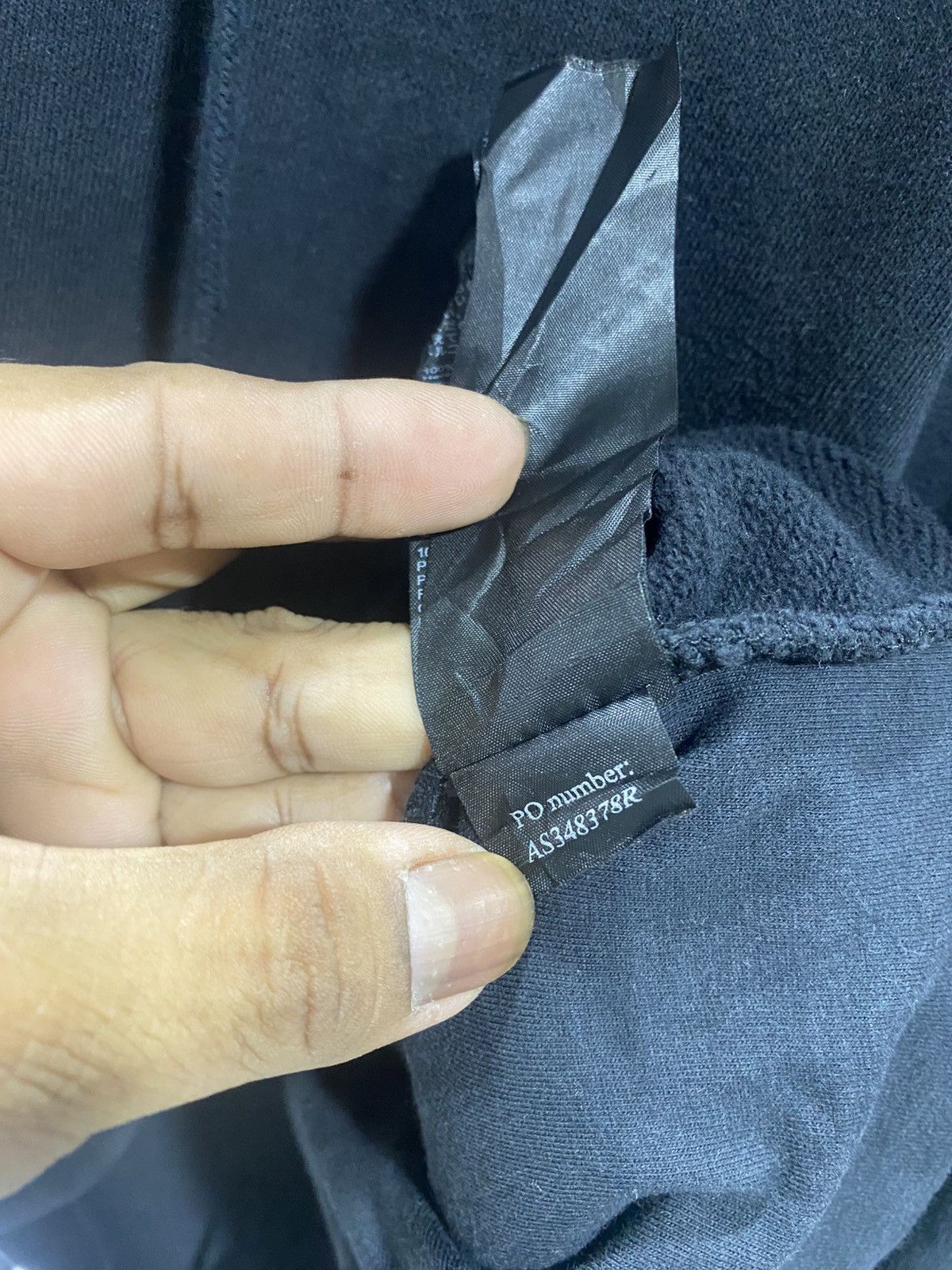 Allsaints Vintage AllSaints Cornu Hoodie in Black with a Washed-Effect Size US S / EU 44-46 / 1 - 10 Thumbnail