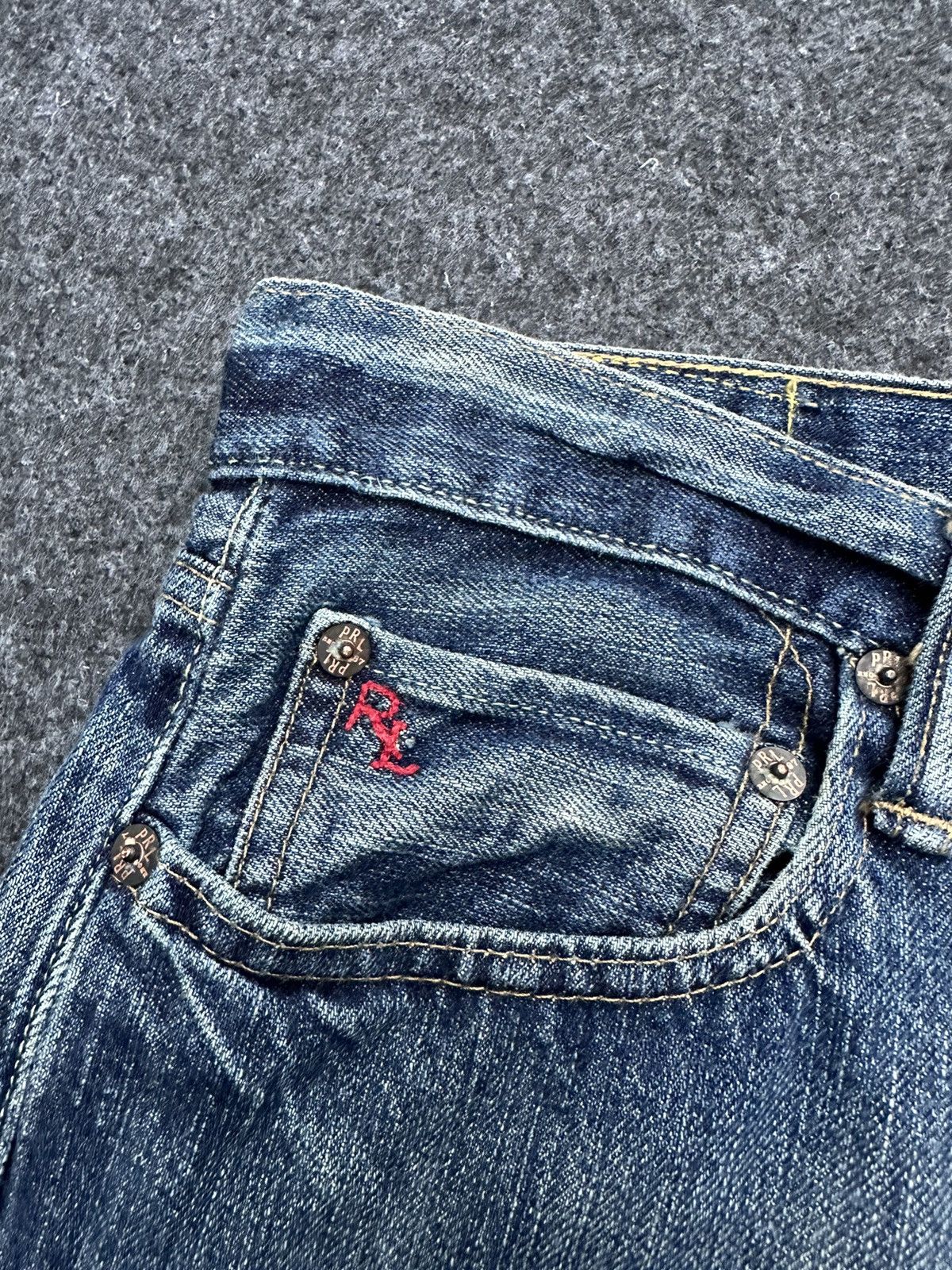 Ralph Lauren Polo Ralph Lauren Classic Fit Washed Denim 30x30 D63 Size US 30 / EU 46 - 9 Thumbnail