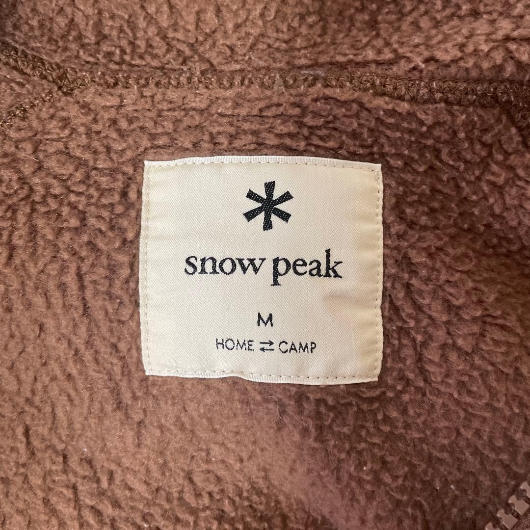 Snow Peak High Neck Zip Up Fleece Jacket Size US M / EU 48-50 / 2 - 3 Thumbnail