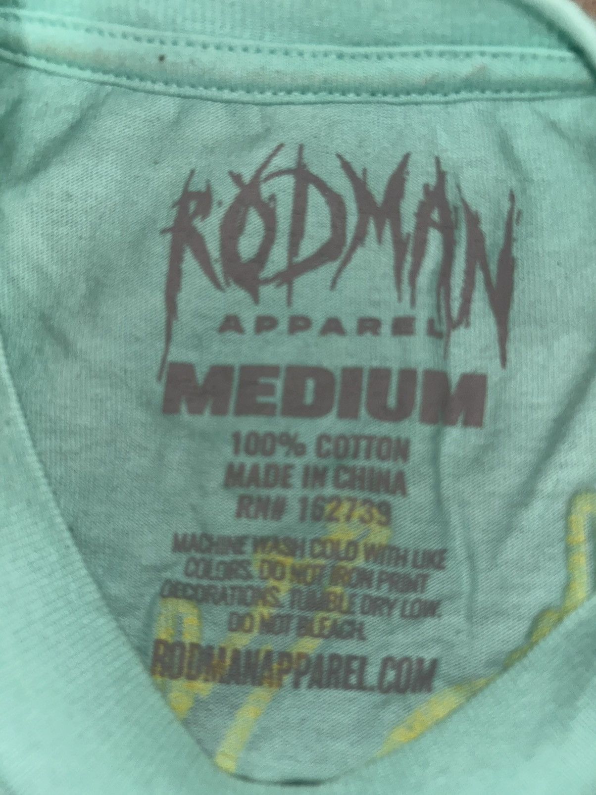 Pacsun Dennis Rodman Long-Sleeve, Turquoise/Yellow Size US M / EU 48-50 / 2 - 4 Thumbnail