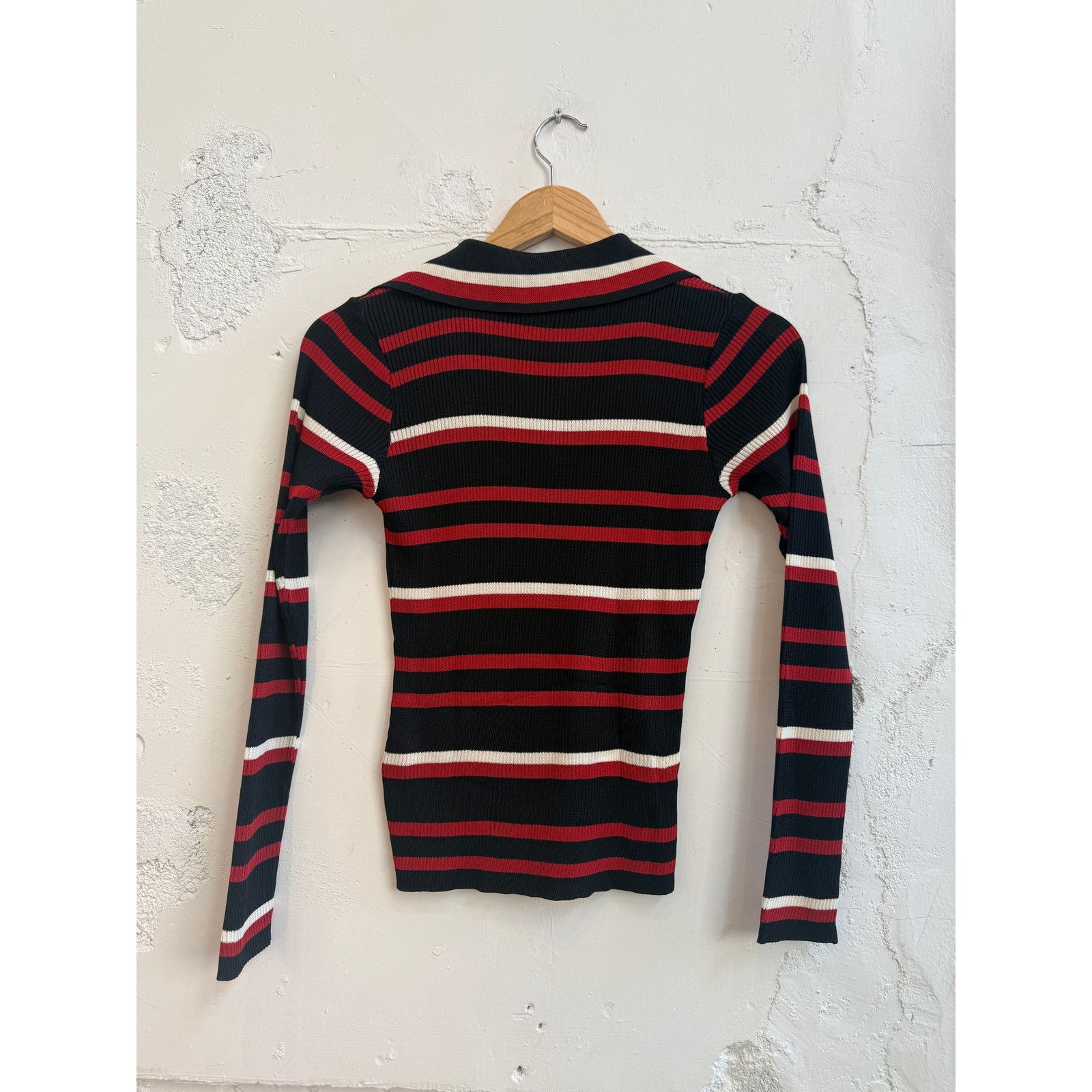 Hysteric Glamour Hysteric Glamour Striped Knit Top Size ONE SIZE - 2 Thumbnail