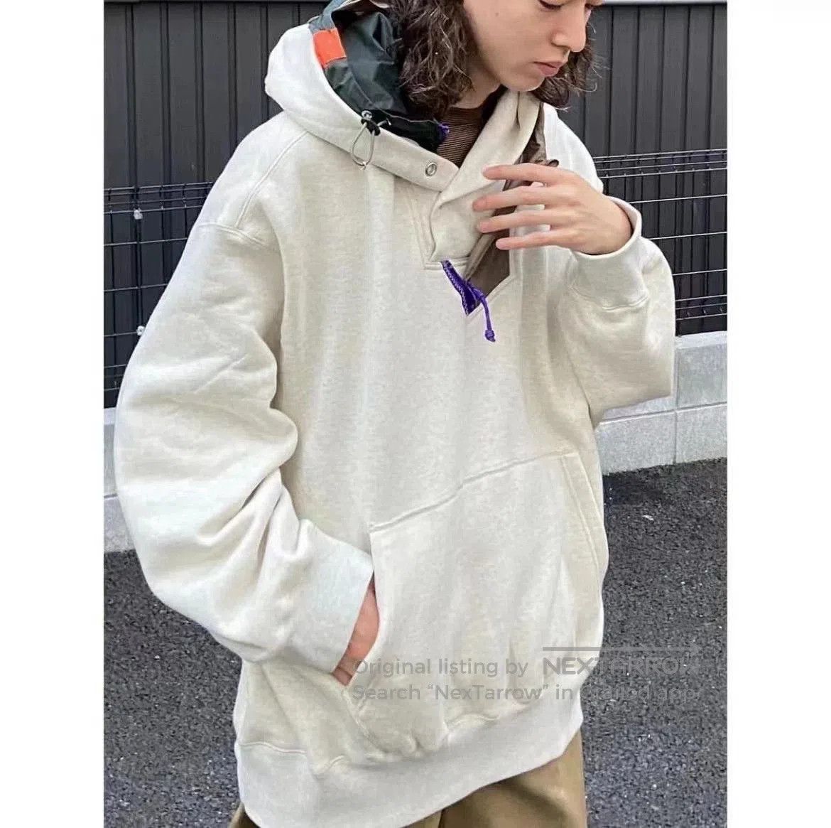 Kolor kolor autumn winter hoodie in beige. Size US M / EU 48-50 / 2 - 2 Thumbnail