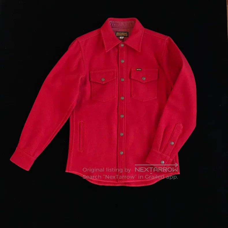 Iron Heart Iron Heart Heavy wool shirt Size US S / EU 44-46 / 1 - 1 Thumbnail