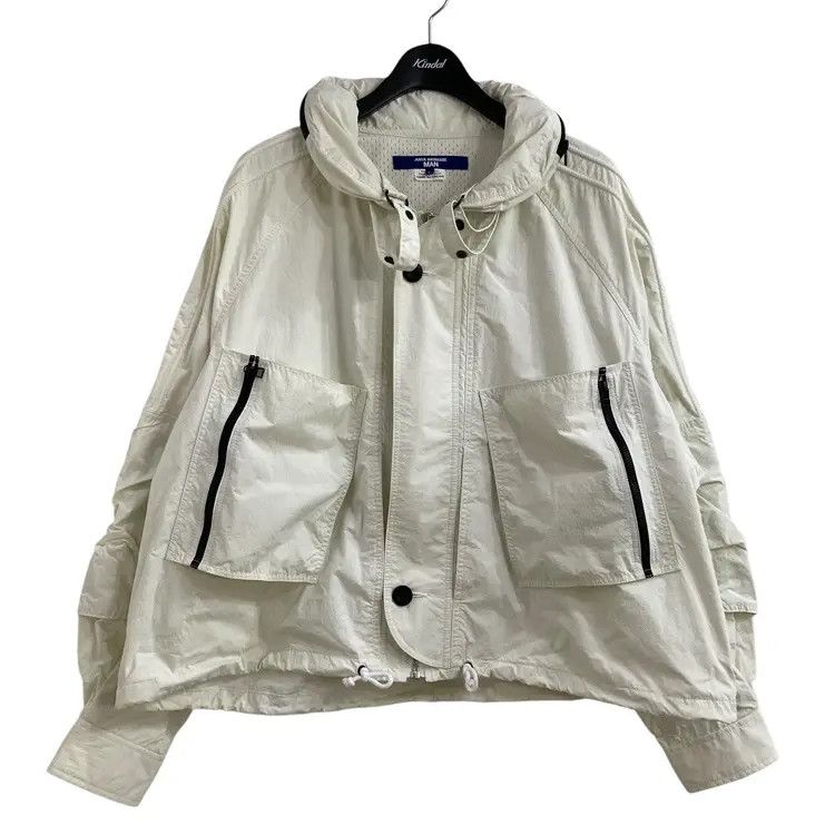 Junya Watanabe Junya Watanabe Comme Des Garcons White Cargo Jacket Size US L / EU 52-54 / 3 - 1 Thumbnail