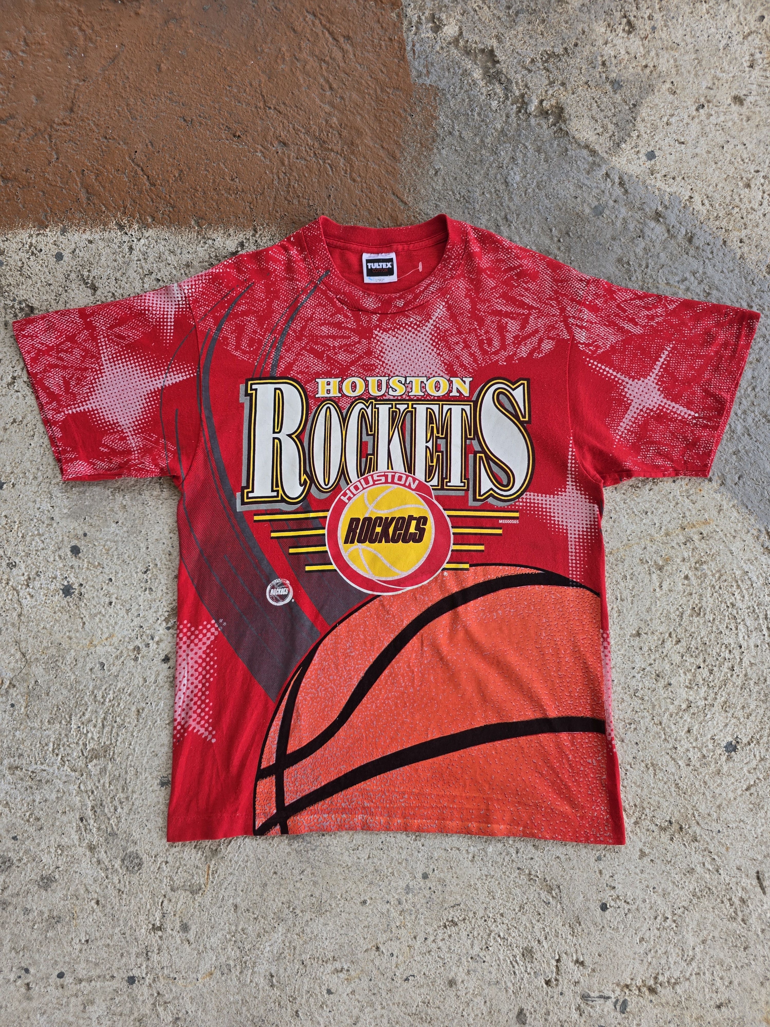 NBA Vintage 1994 Houston rockets AOP t-shirt Size US L / EU 52-54 / 3 - 1 Thumbnail