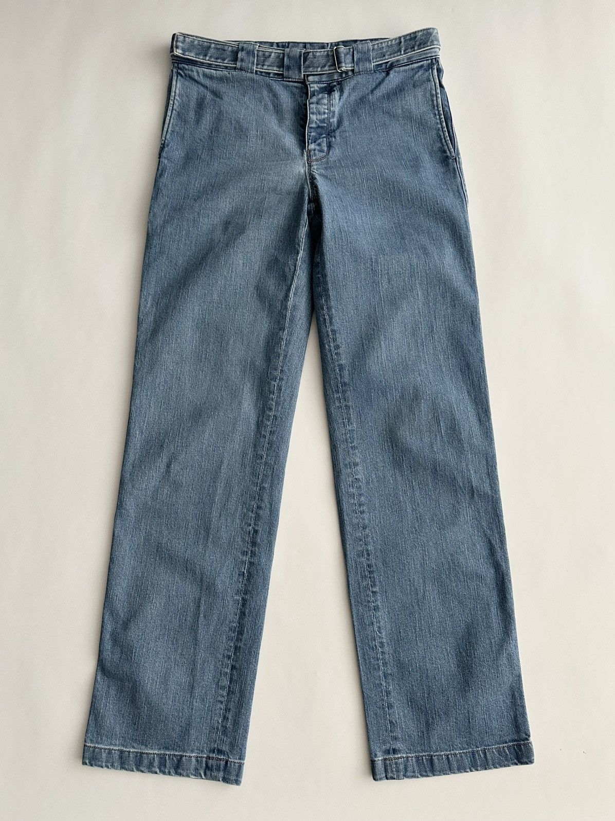 Prada Prada Belted Denim Work Pants Size US 30 / EU 46 - 4 Thumbnail