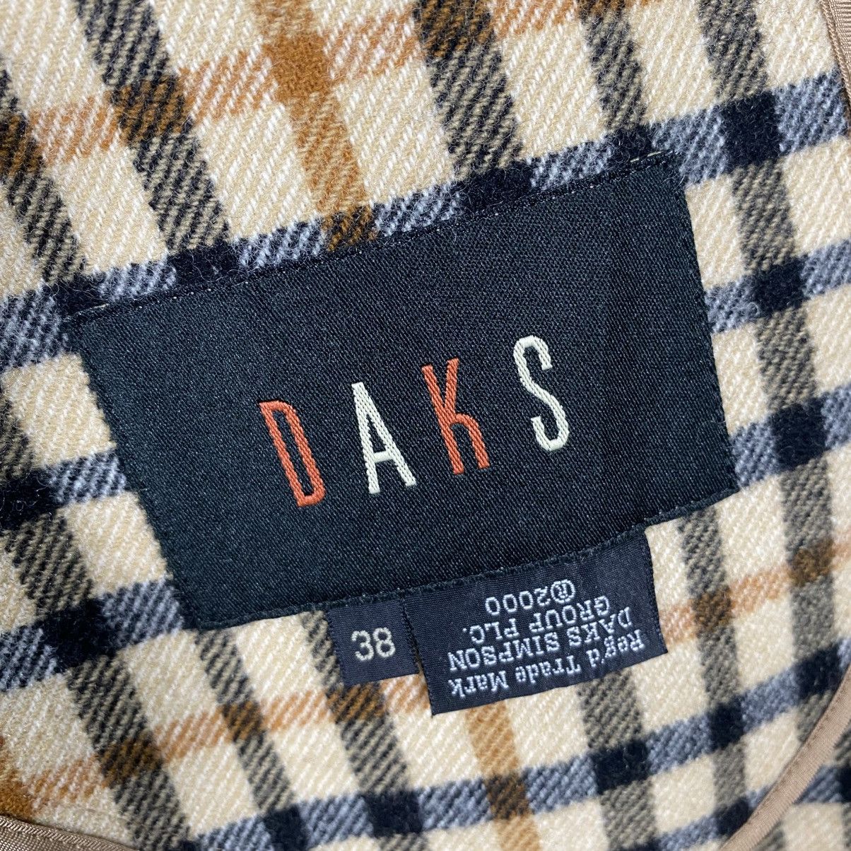 DAKS × Vintage Vintage Daks London Wool Button Jacket Size 38 (S/M) Size XS / US 0-2 / IT 36-38 - 7 Thumbnail