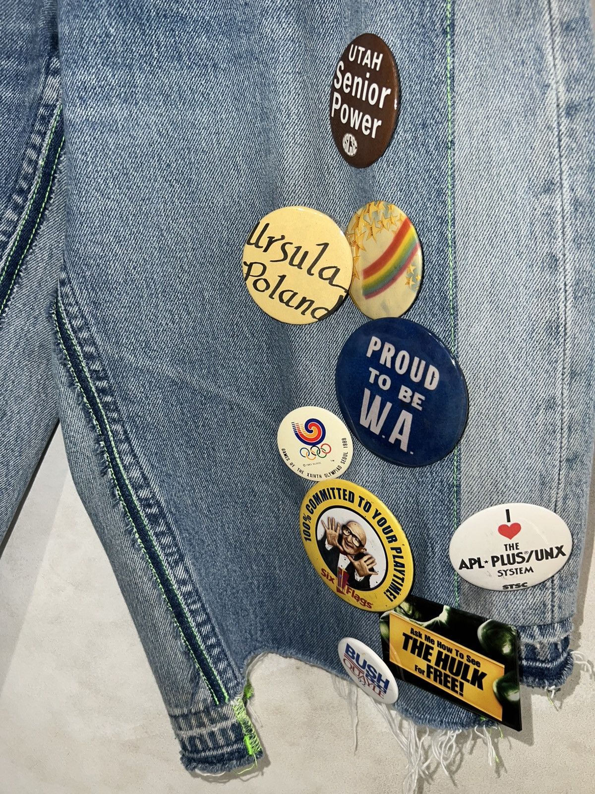 Better With Age Better With Age Campaign Long Denim Short Size US 34 / EU 50 - 2 Thumbnail