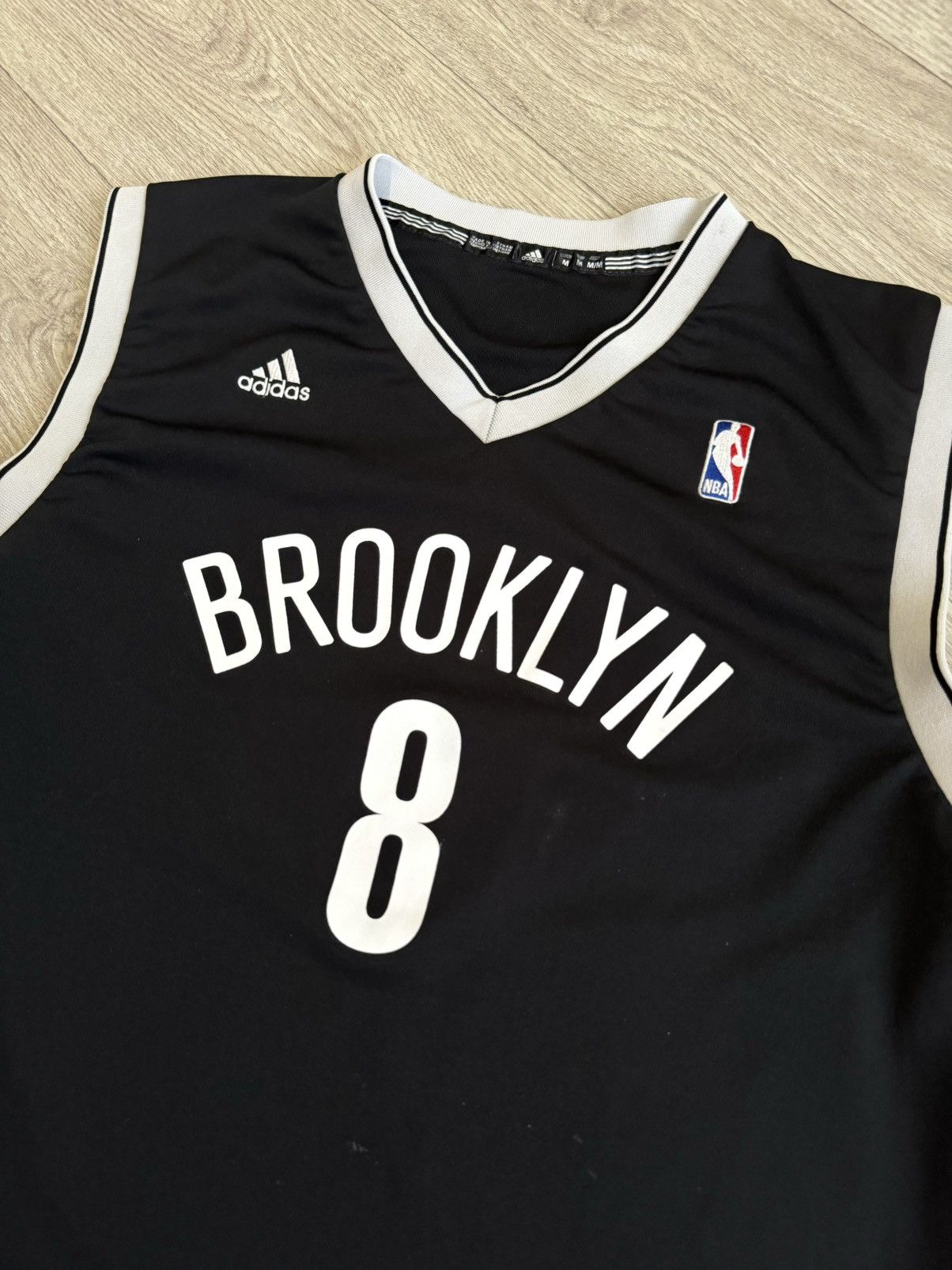 Adidas 🔷Adidas Brooklyn Nets Deron Williams #8 NBA Jersey🔷 Size US M / EU 48-50 / 2 - 3 Thumbnail