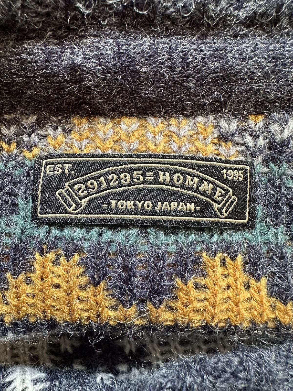 291295=Homme FW22 - 291295 Homme native wool knit jumper Size US S / EU 44-46 / 1 - 12 Thumbnail