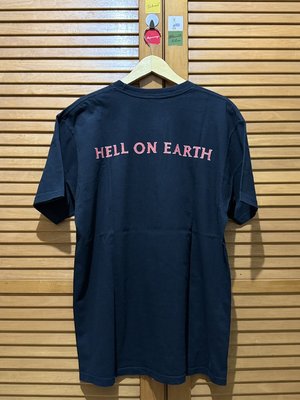 Supreme Supreme Hellraiser Hell on Earth Tee Black Size US L / EU 52-54 / 3 - 5 Thumbnail