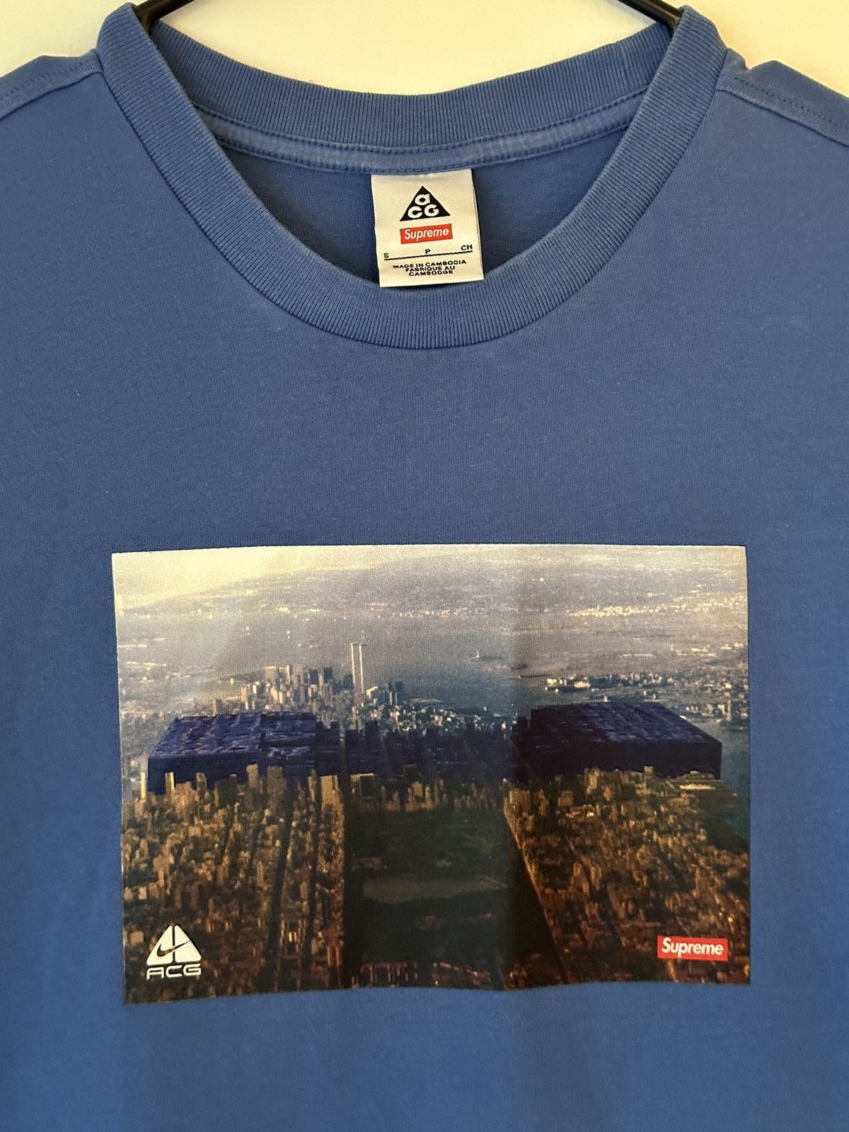 Nike ACG × Supreme Supreme Nike ACG Grid Tee Size US S / EU 44-46 / 1 - 2 Thumbnail