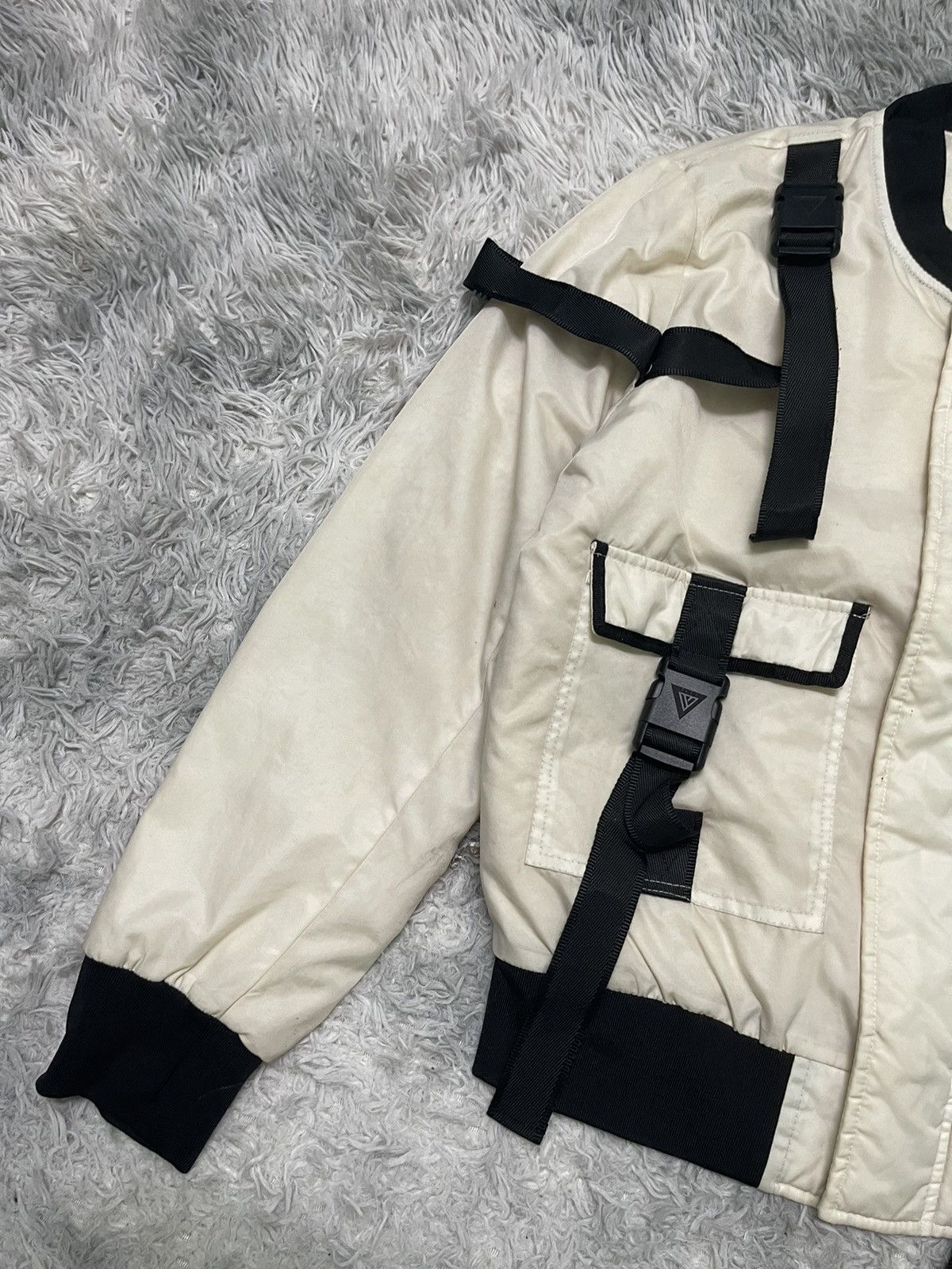 Other RARE ISSEY MIYAKE INSPIRED BONDAGE BOMBER JACKET BRAND TKPA Size US L / EU 52-54 / 3 - 4 Thumbnail