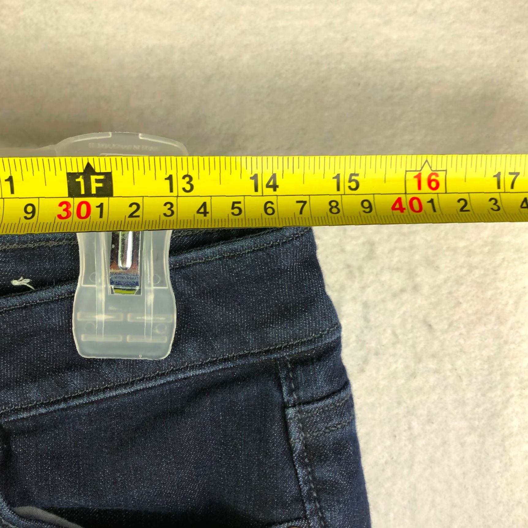 Loft LOFT Curvy Skinny Ankle Mid Rise Jeans Juniors 27/4 Blue Denim Womens Size 27" / US 4 / IT 40 - 5 Thumbnail