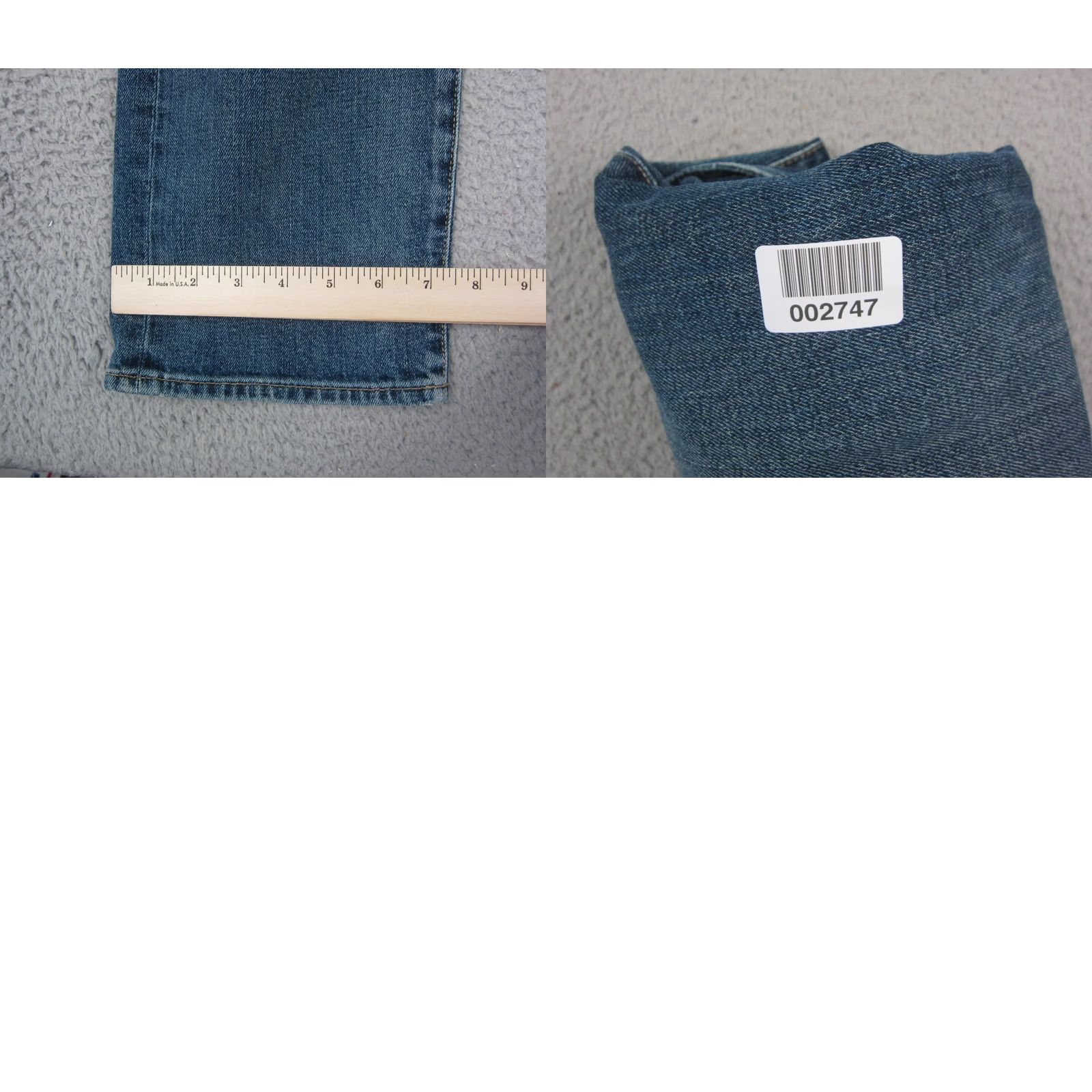 Lucky Brand Lucky Brand Jeans Mens 32x34 Blue Athletic Slim Straight Denim Medium Wash 90s USA Size US 32 / EU 48 - 10 Thumbnail