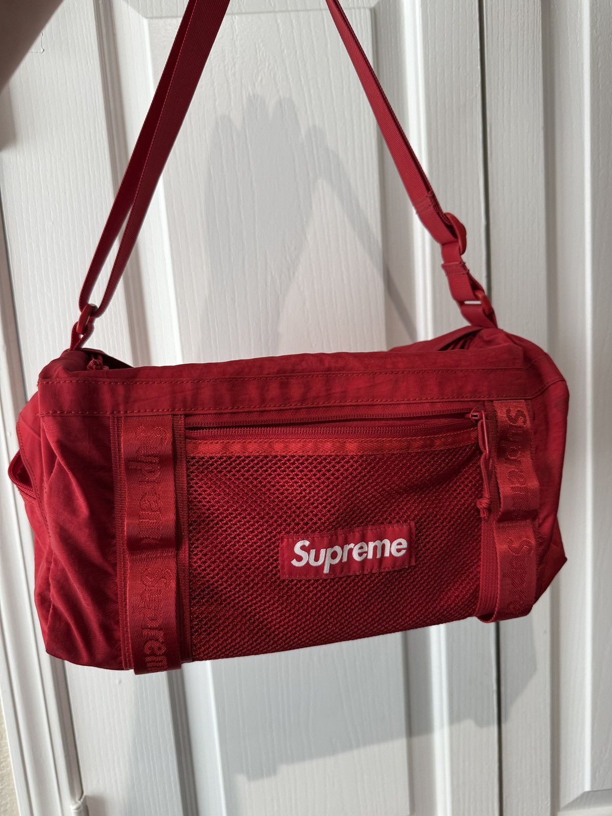Supreme Supreme FW20 Mini Duffle Red w/extra pockets | Grailed 