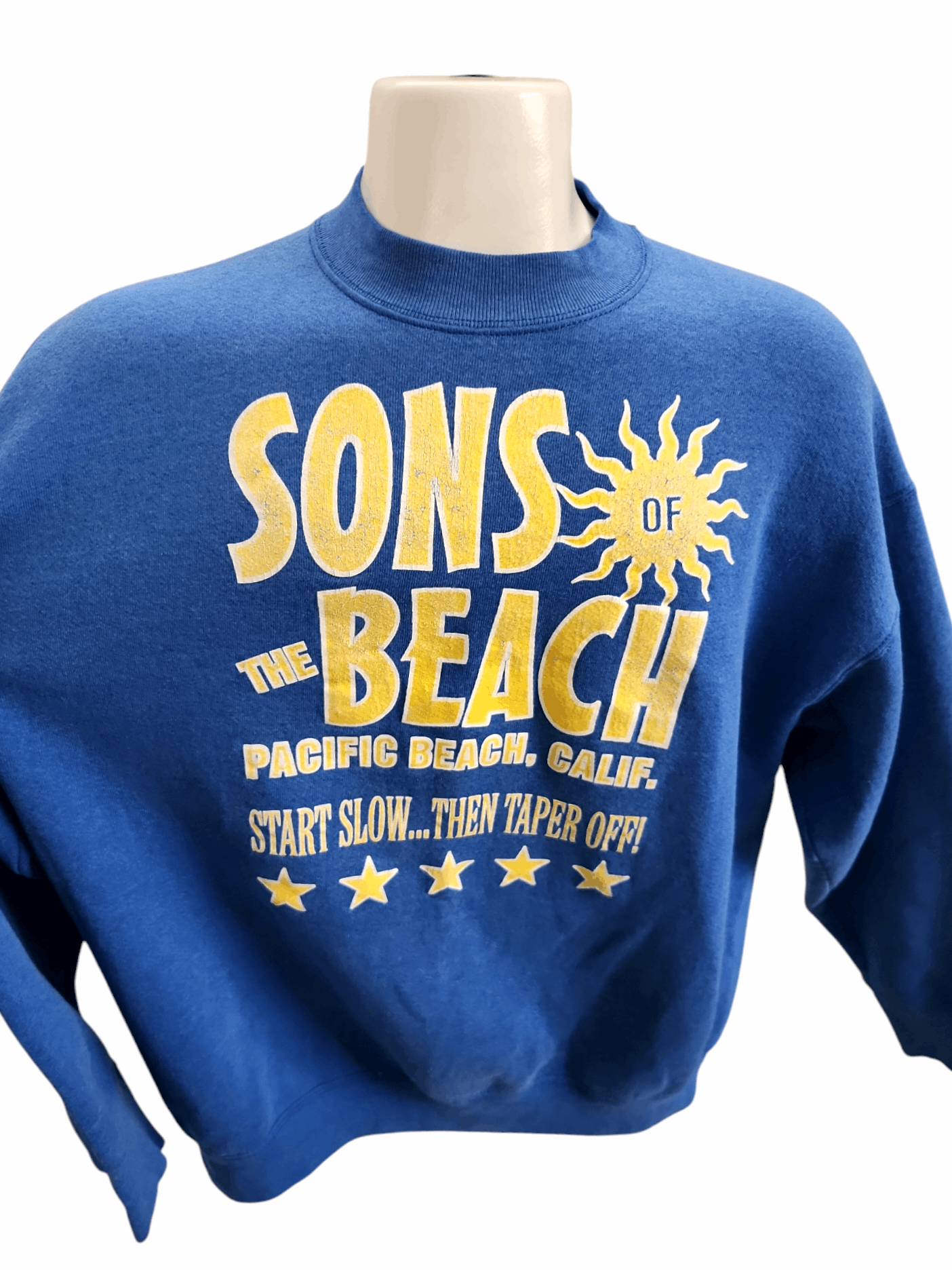 Fruit Of The Loom Vintage Fruit of the Loom Tag 90s Sons of the beach pacific Size US XL / EU 56 / 4 - 2 Thumbnail