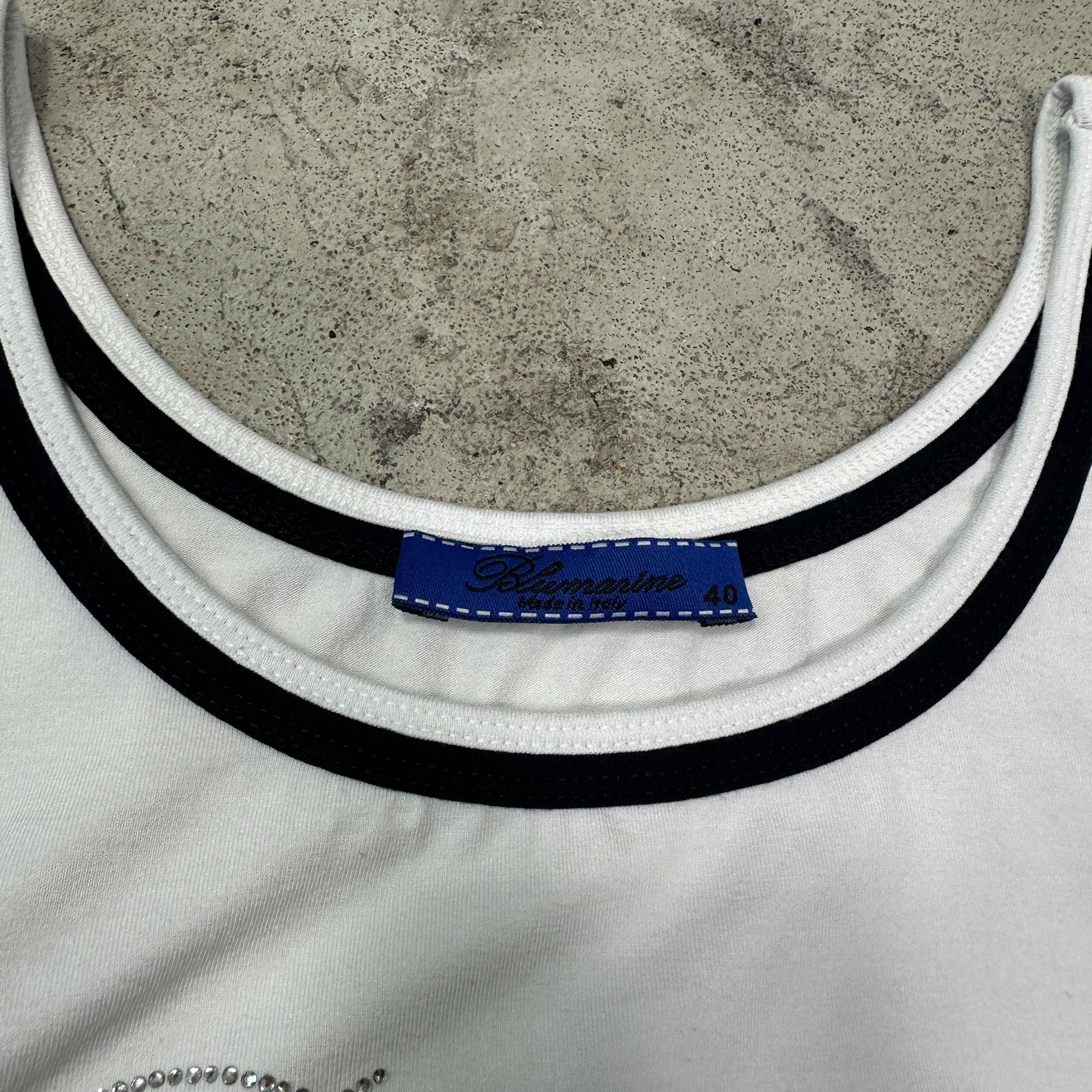 Blumarine Vintage Streetwear Sporty Blumarine Tank Top Y2K Size L / US 10 / IT 46 - 4 Thumbnail