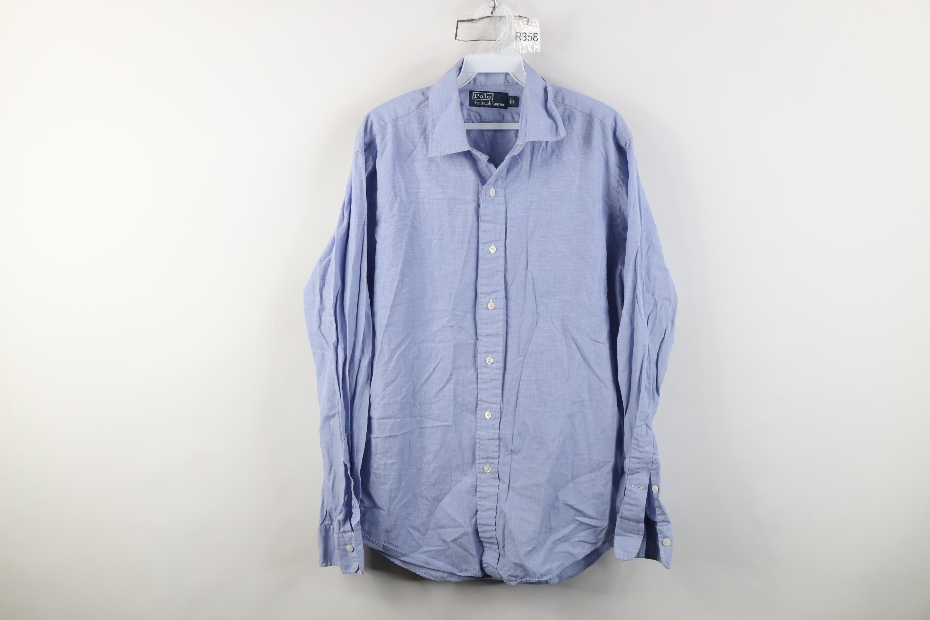 L Polo × CLOT Oxford Shirts Blue CLOT × Polo Ralph Lauren CLOT X Polo Ralph Lauren Oxford Dress