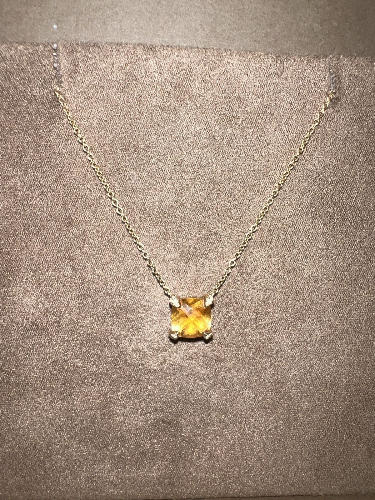 David Yurman David Yurman 18K Citrine Diamond Chatelaine Necklace Size ONE SIZE - 6 Thumbnail