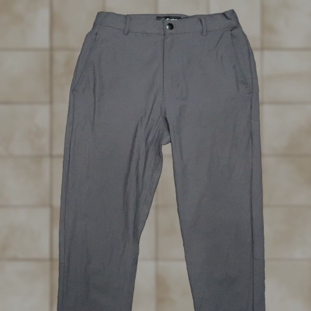 UES Clothing Cuts Clothing Pants Mens Small Gray AO Jogger Performance Stretch Elastic Cuff Size US 29 - 1 Thumbnail