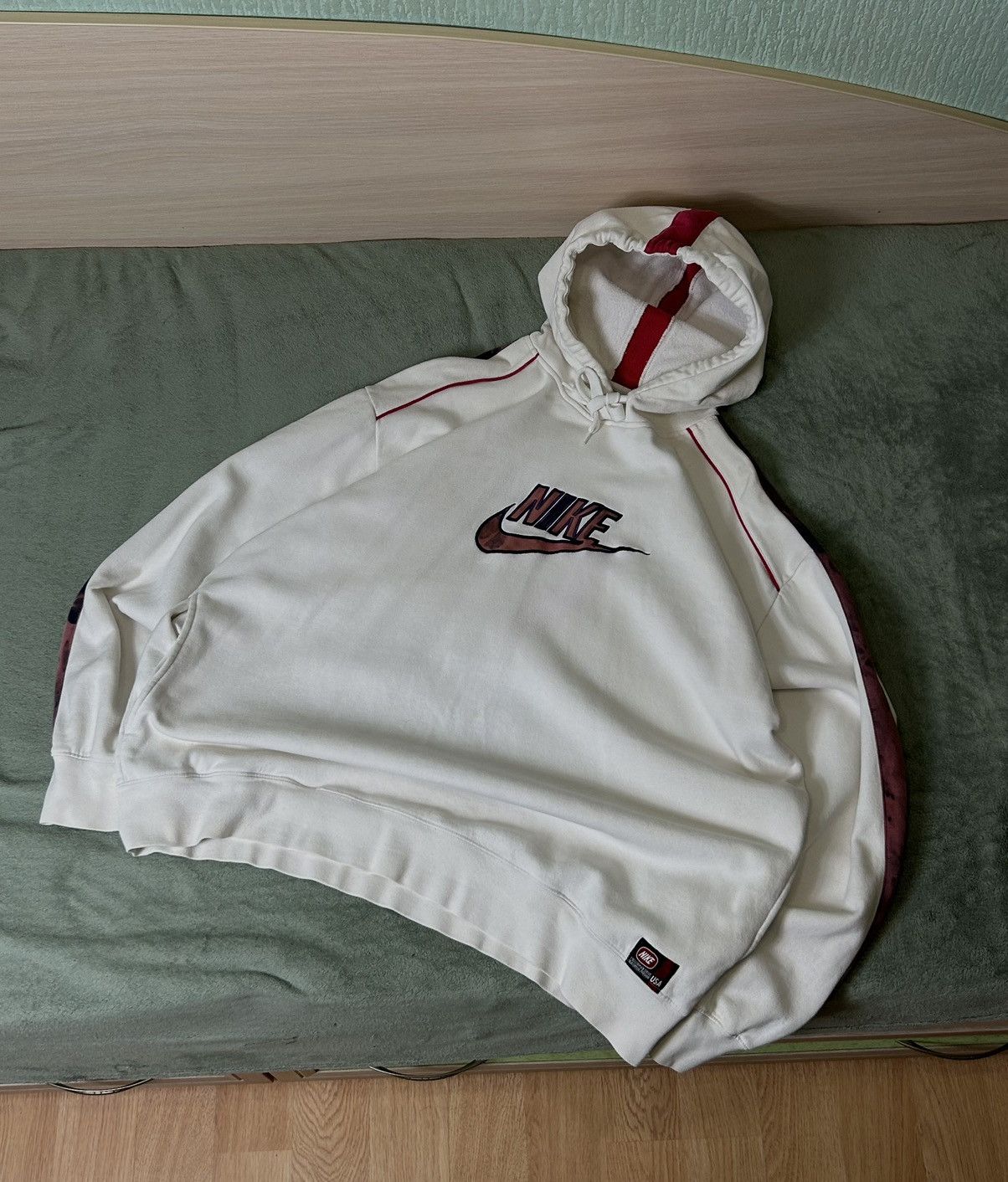 Nike × Vintage Vintage Nike big logo hoodie Size US XXL / EU 58 / 5 - 1 Thumbnail