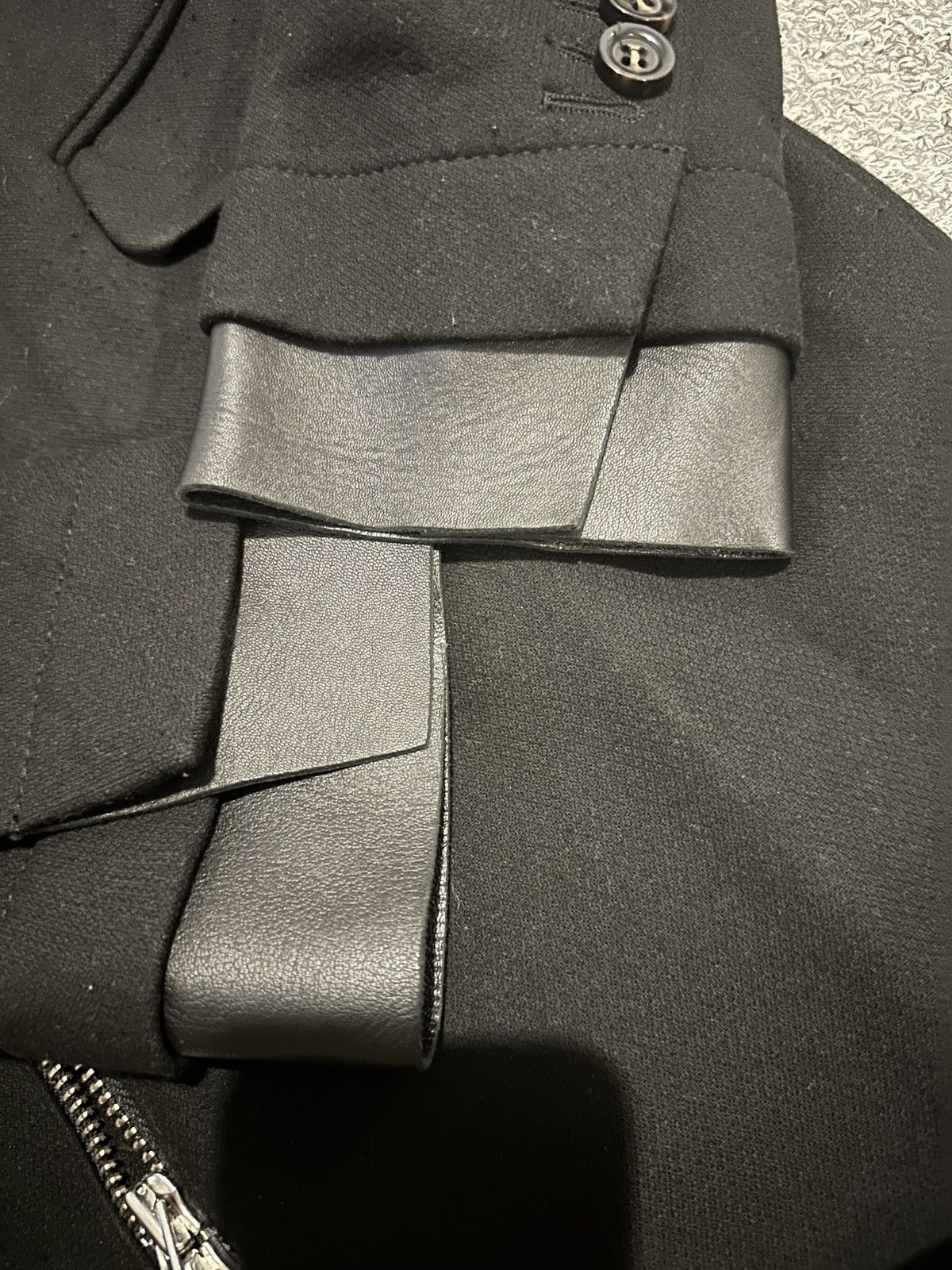 Dsquared2 Dsquared2 wollmantel Nappa Leder Details size 40 neu Size S / US 4 / IT 40 - 2 Thumbnail