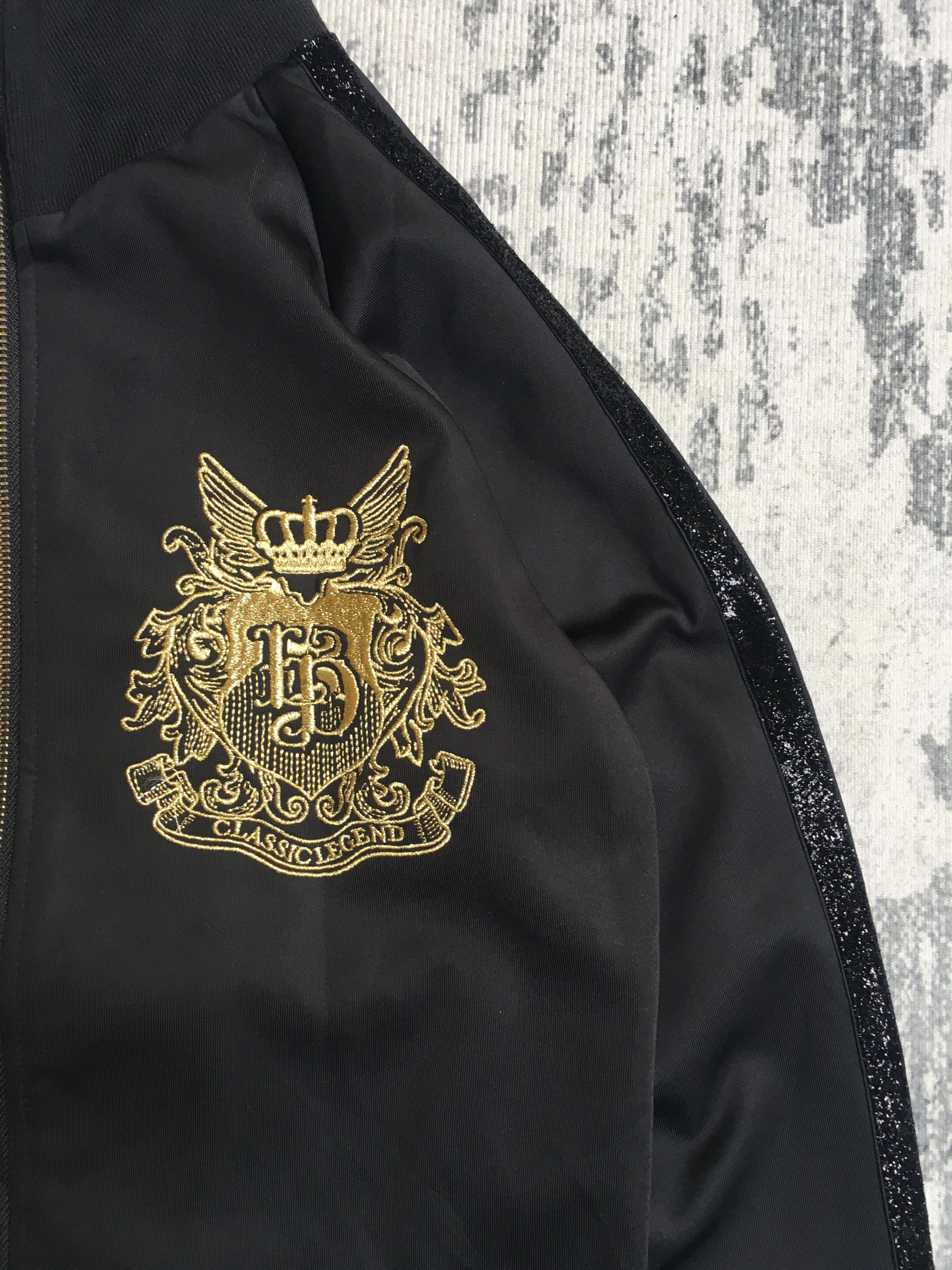 Japanese Brand The Dolls Gold Embroidery Glitter LizLisa Doll Double Zipper Size US S / EU 44-46 / 1 - 5 Thumbnail