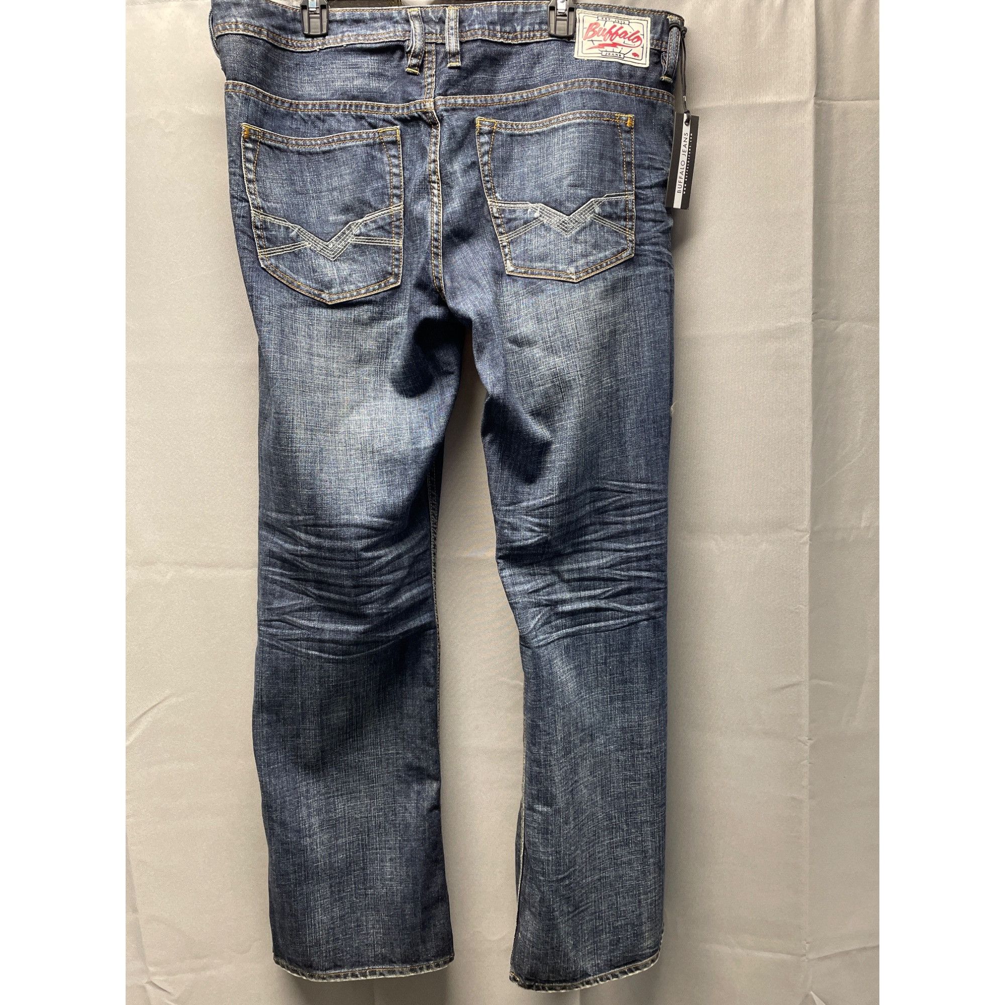 Other Buffalo Dukes Men's Blue Straight Cut Jeans Size 38 x 32 SK Size US 38 / EU 54 - 3 Thumbnail