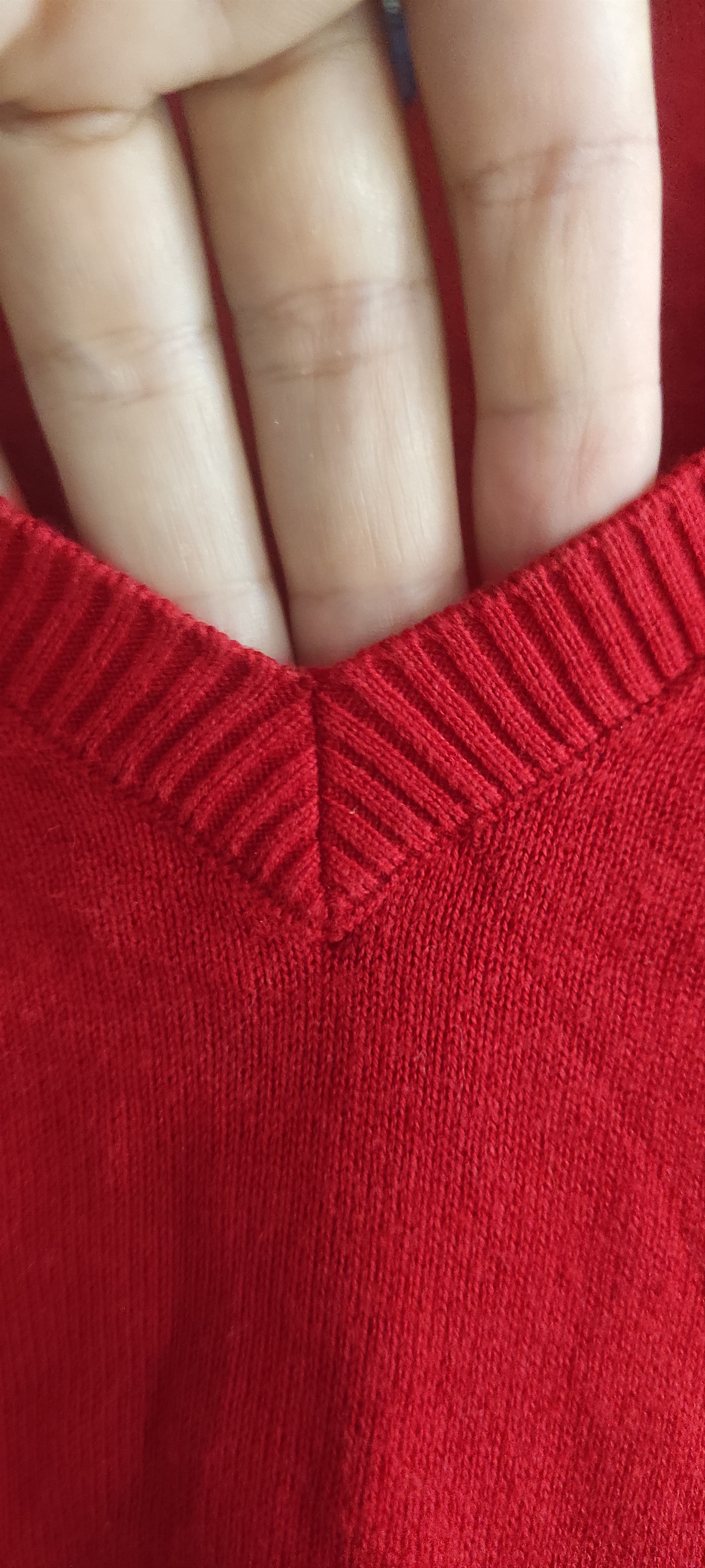 Polo Ralph Lauren Polo Ralph Lauren Cotton sweater Slim Fit V Neck Size US L / EU 52-54 / 3 - 14 Thumbnail