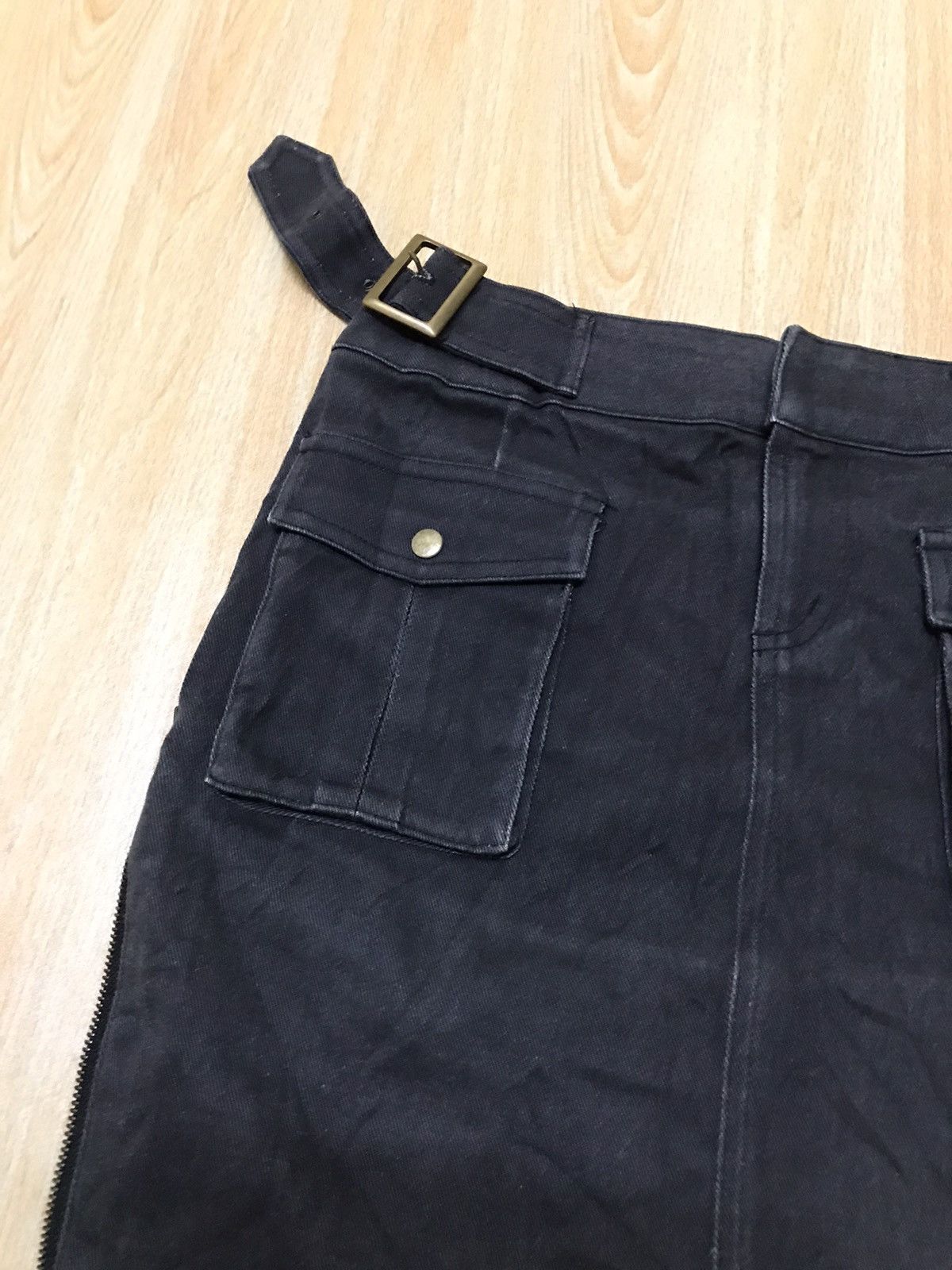 Japanese Brand Vintage Kirke Japanese Brand Denim Mini Skirts Made In Japan Size 28" / US 6 / IT 42 - 9 Thumbnail