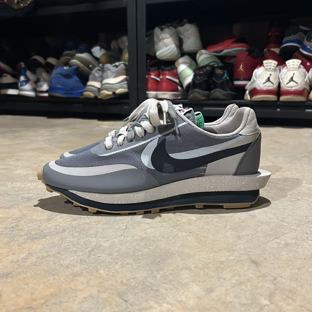Clot Nike X Sacai Waffle Grey Nike LD Waffle Sacai CLOT Kiss Of