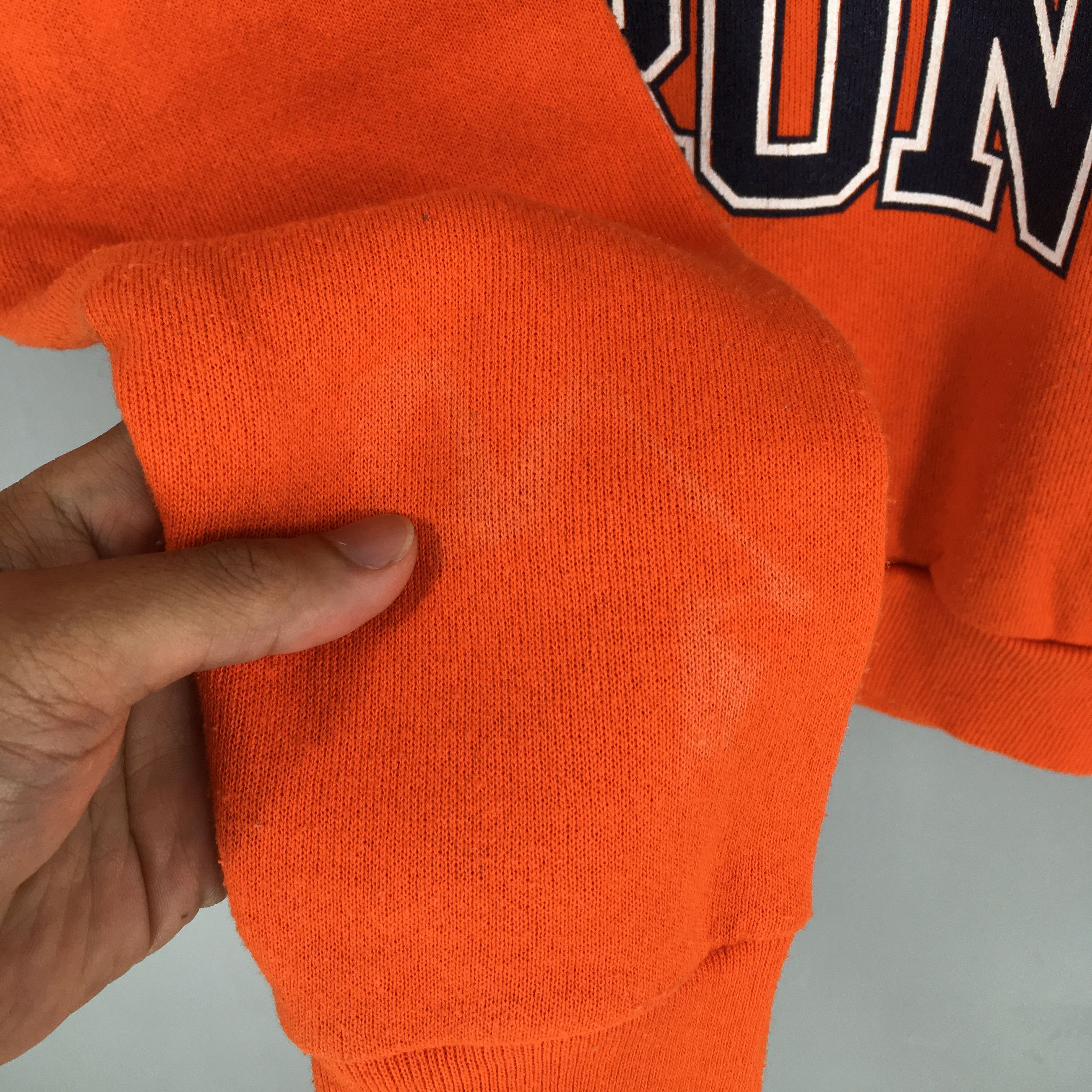 NFL Vintage Denver Broncos Rugby NFL Orange Sweatshirt Large Size US L / EU 52-54 / 3 - 6 Thumbnail