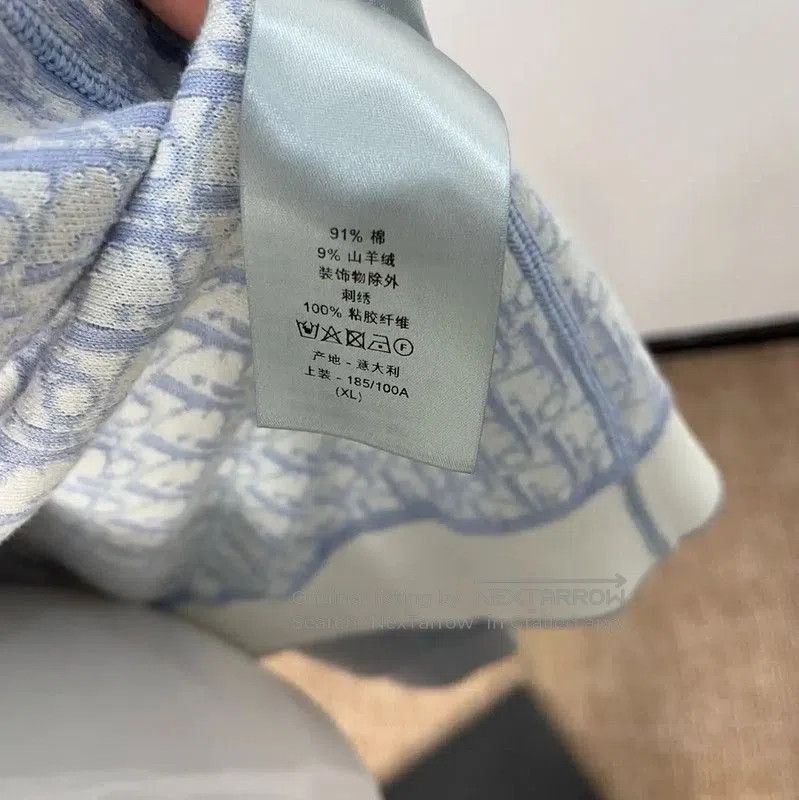 Dior Dior Blue Women's Hoodie in XL Size . Size XL / US 12-14 / IT 48-50 - 4 Thumbnail