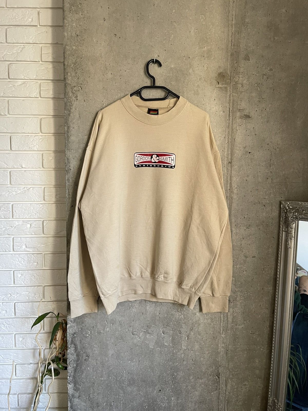 Vintage × Welcome Skateboards Vintage 90s Gordon and Smith Skateboards Sweatshirt Sk8 Y2k Size US XL / EU 56 / 4 - 12 Thumbnail