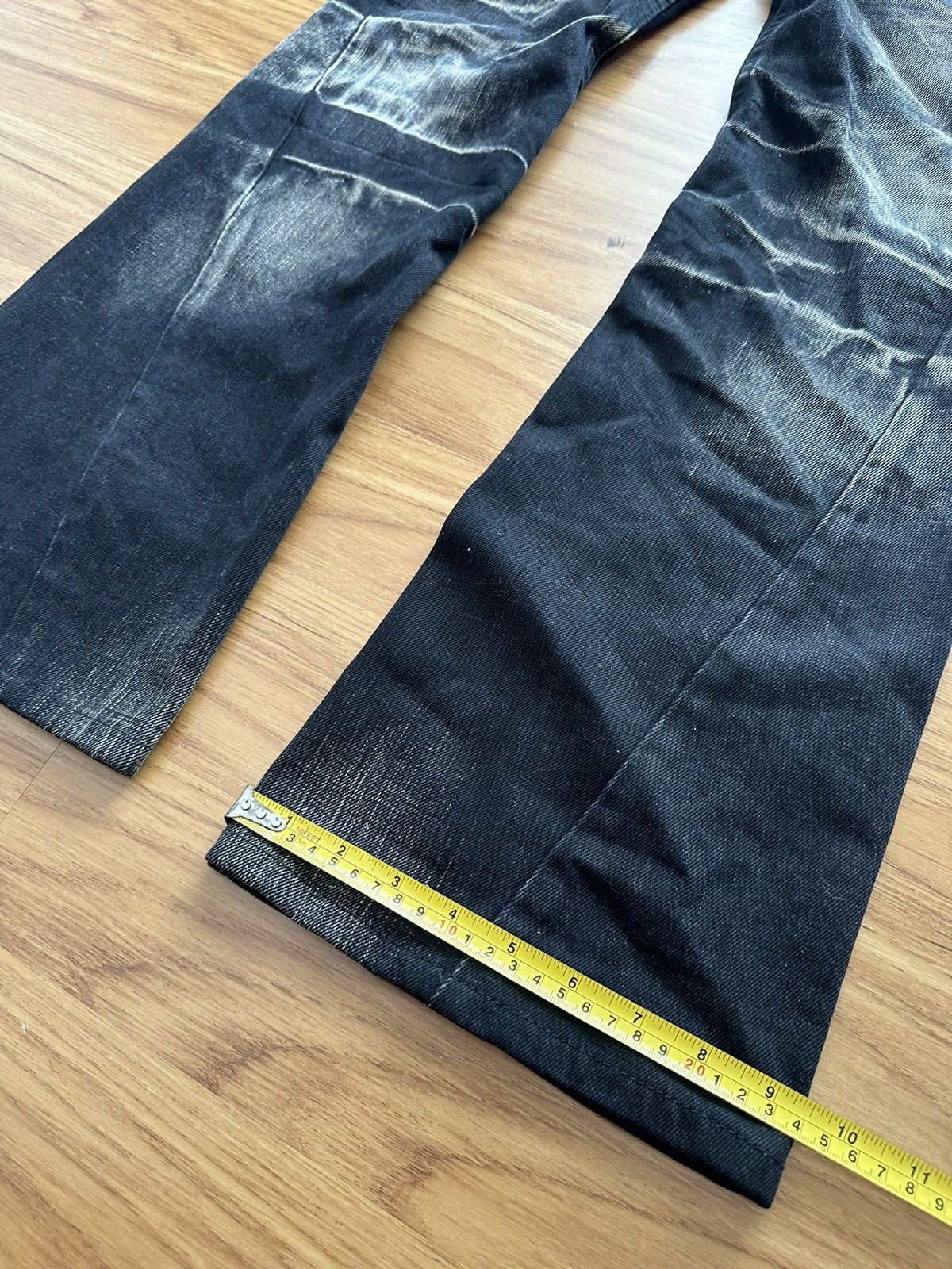 Tornado Mart 2000-Tornado Mart Japan Super Flared Jeans Size US 31 - 16 Thumbnail
