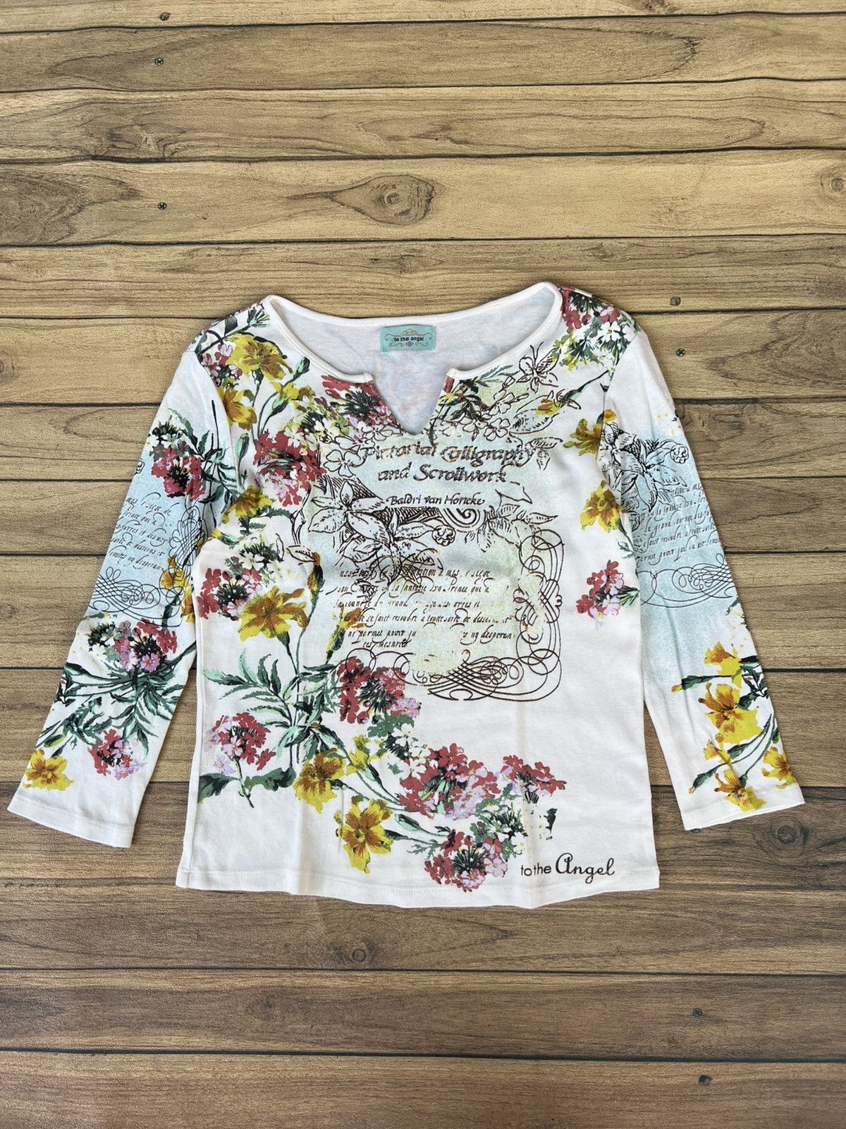 Japanese Brand To the angel y2k print grunge Size M / US 6-8 / IT 42-44 - 1 Thumbnail