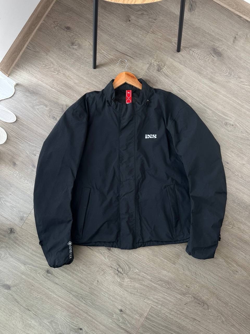Japanese Brand × Vintage Vintage Japanese Black IXS Gore-Tex Jacket Size US M / EU 48-50 / 2 - 2 Thumbnail