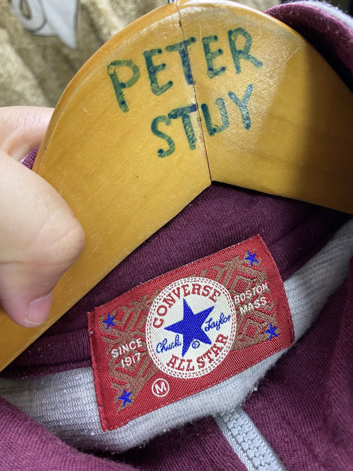 Converse × Vintage Vintage 90s Converse Sweater Size US M / EU 48-50 / 2 - 12 Thumbnail
