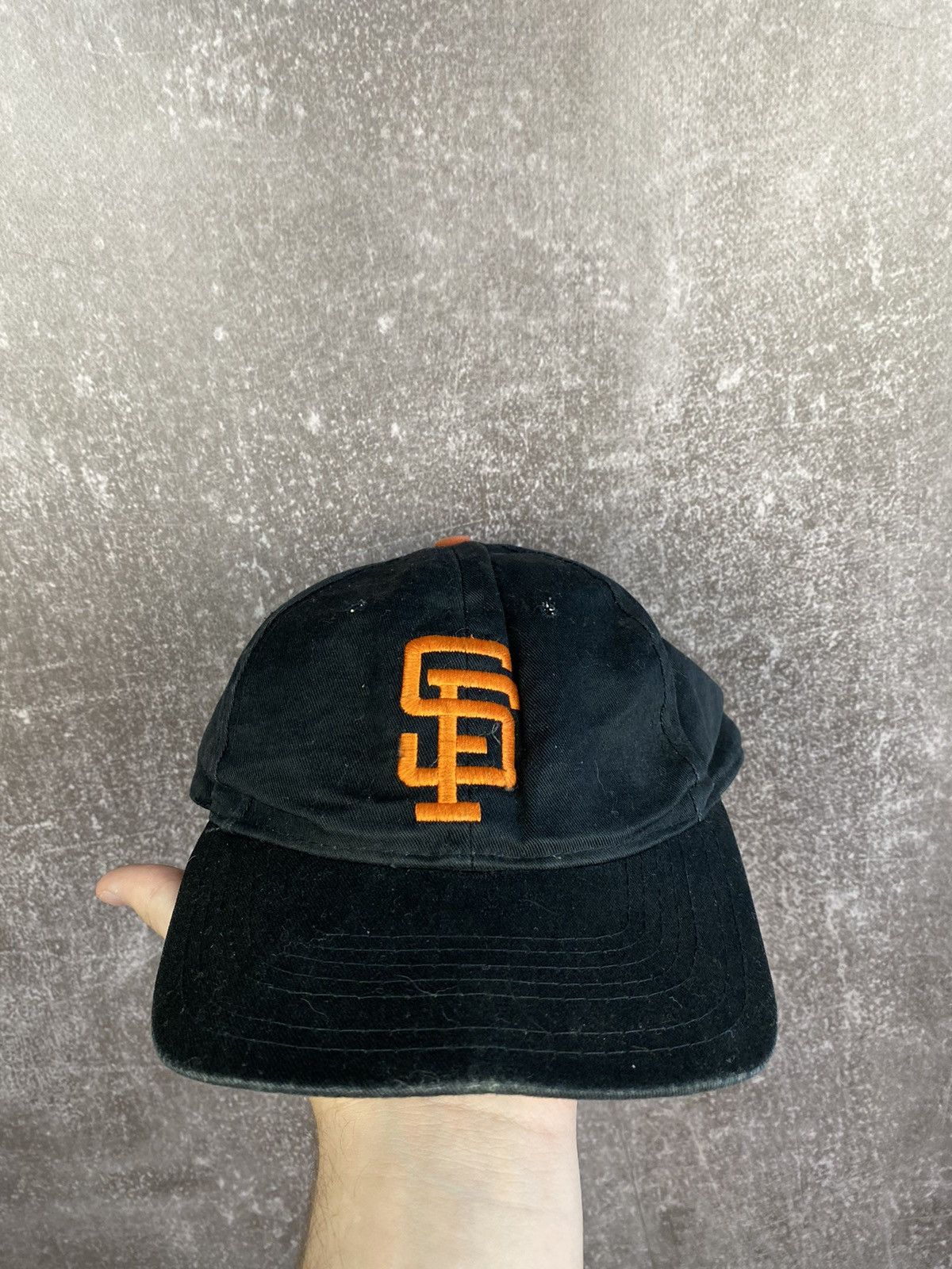Vintage Vintage San Francisco Giants Hat Black pro one Baseball 90s Size ONE SIZE - 1 Thumbnail