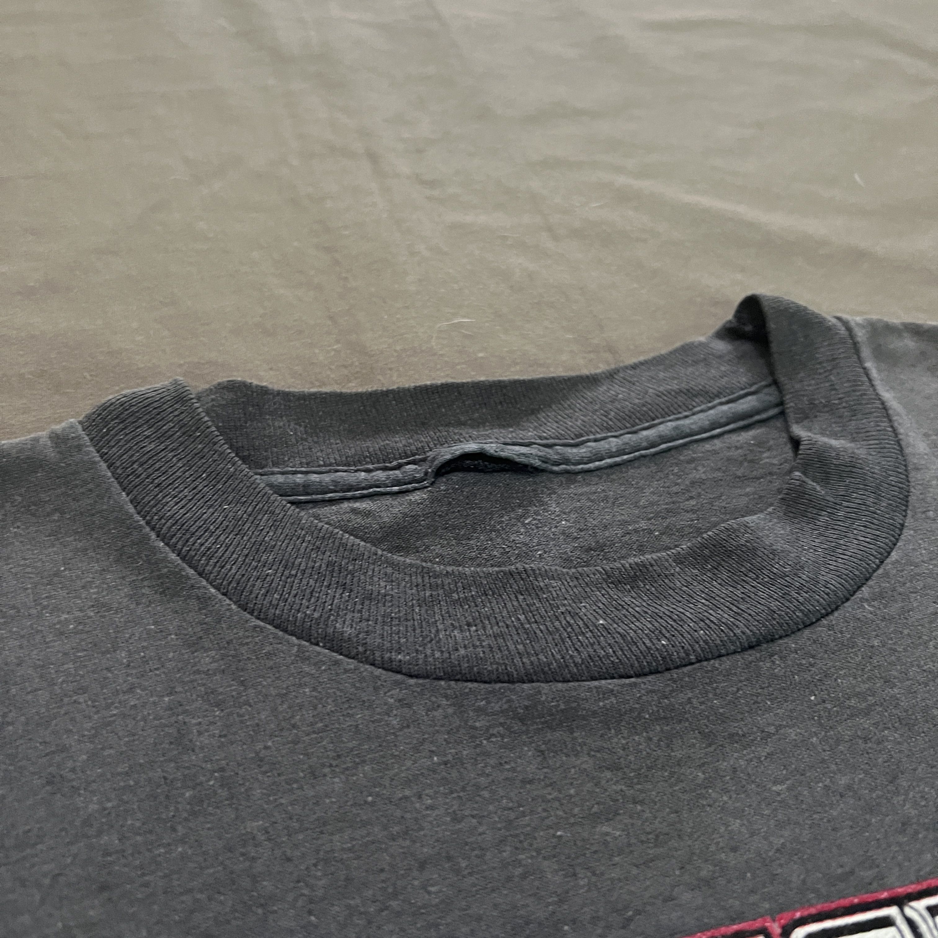 Vintage Vintage 90s Jesus Master of the Universe Bible Tee Faded Size US L / EU 52-54 / 3 - 3 Thumbnail