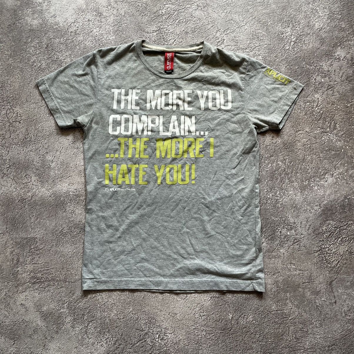 Vintage Vintage Y2K Graphic Tee Sun Faded Humor Streetwear Tapered M Size US M / EU 48-50 / 2 - 3 Thumbnail