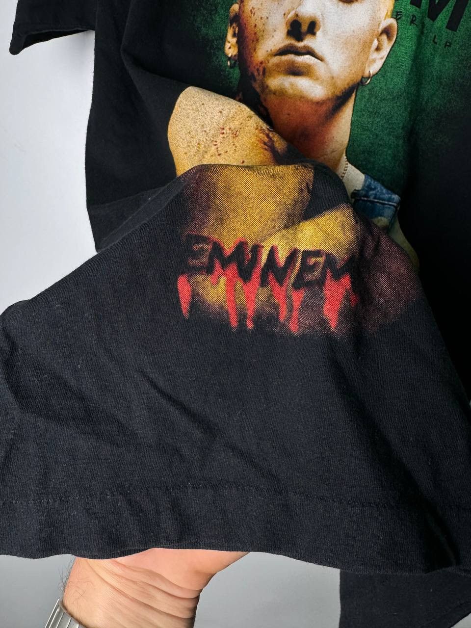 Eminem Vintage 90s EMINEM The Marshall Mathers LP T-Shirt Size US M / EU 48-50 / 2 - 3 Thumbnail