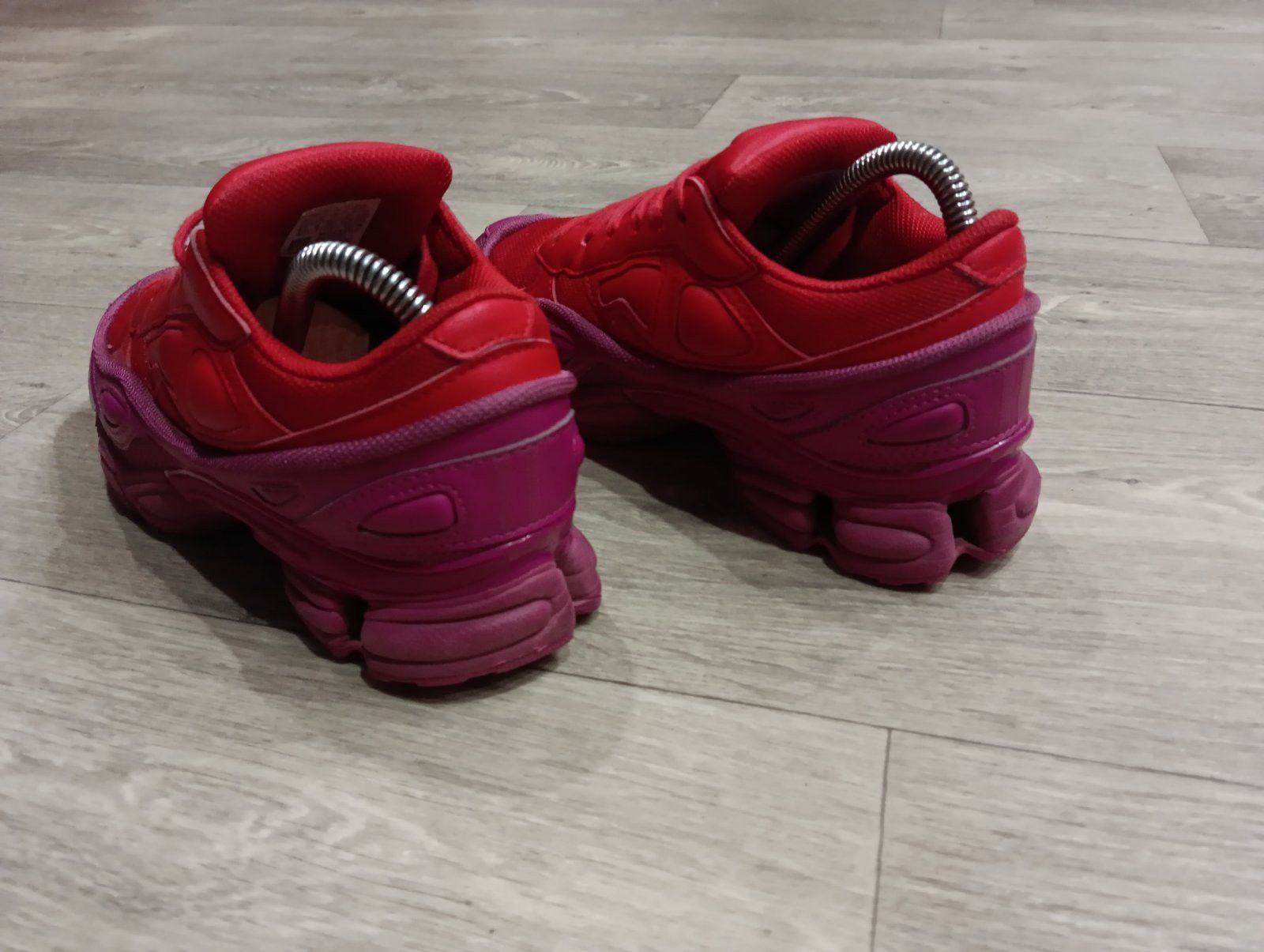 Adidas × Raf Simons Raf Simons × Adidas Ozweego US 4.5 Glory Red/Purple Sneakers Size US 6 / IT 36 - 3 Thumbnail