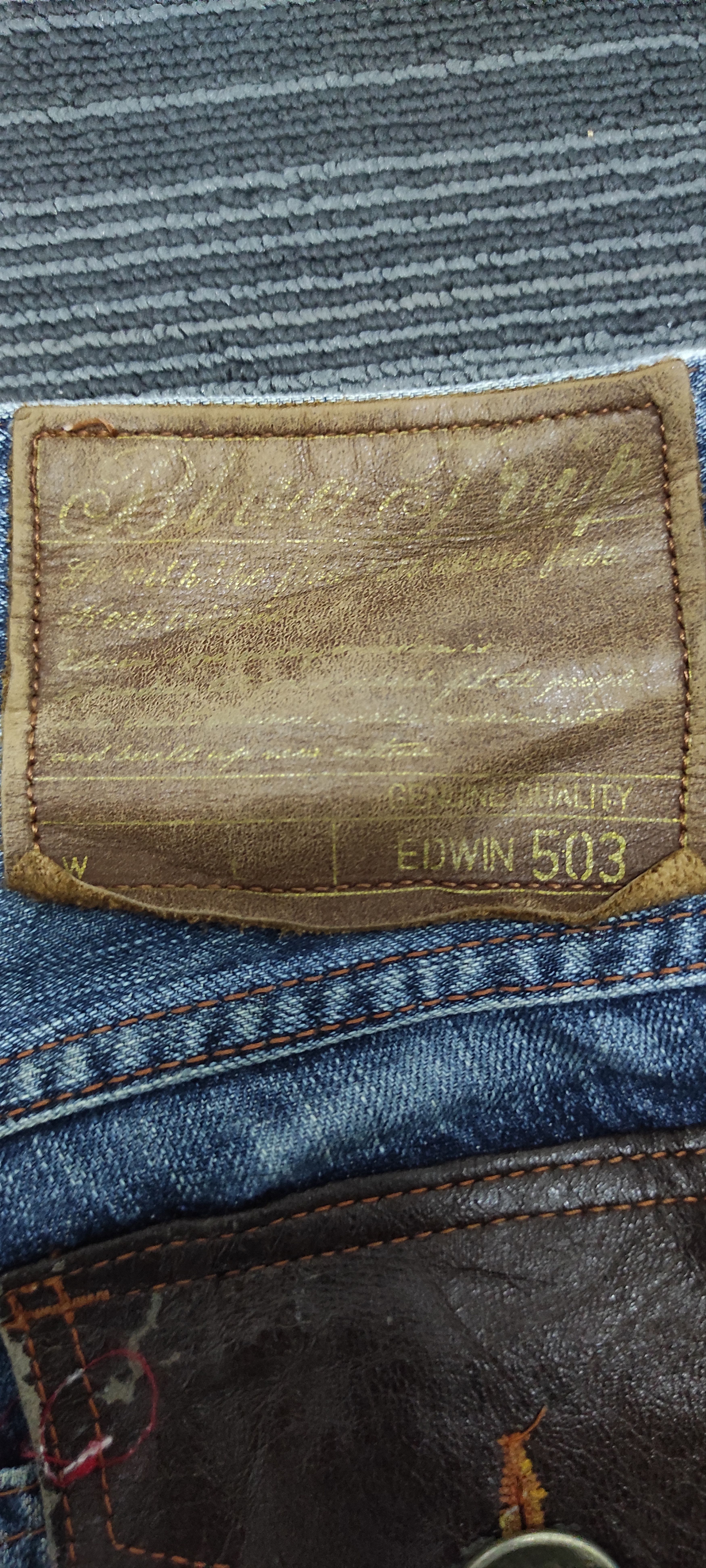 Edwin Edwin Distressed Jeans Size US 33 - 12 Thumbnail