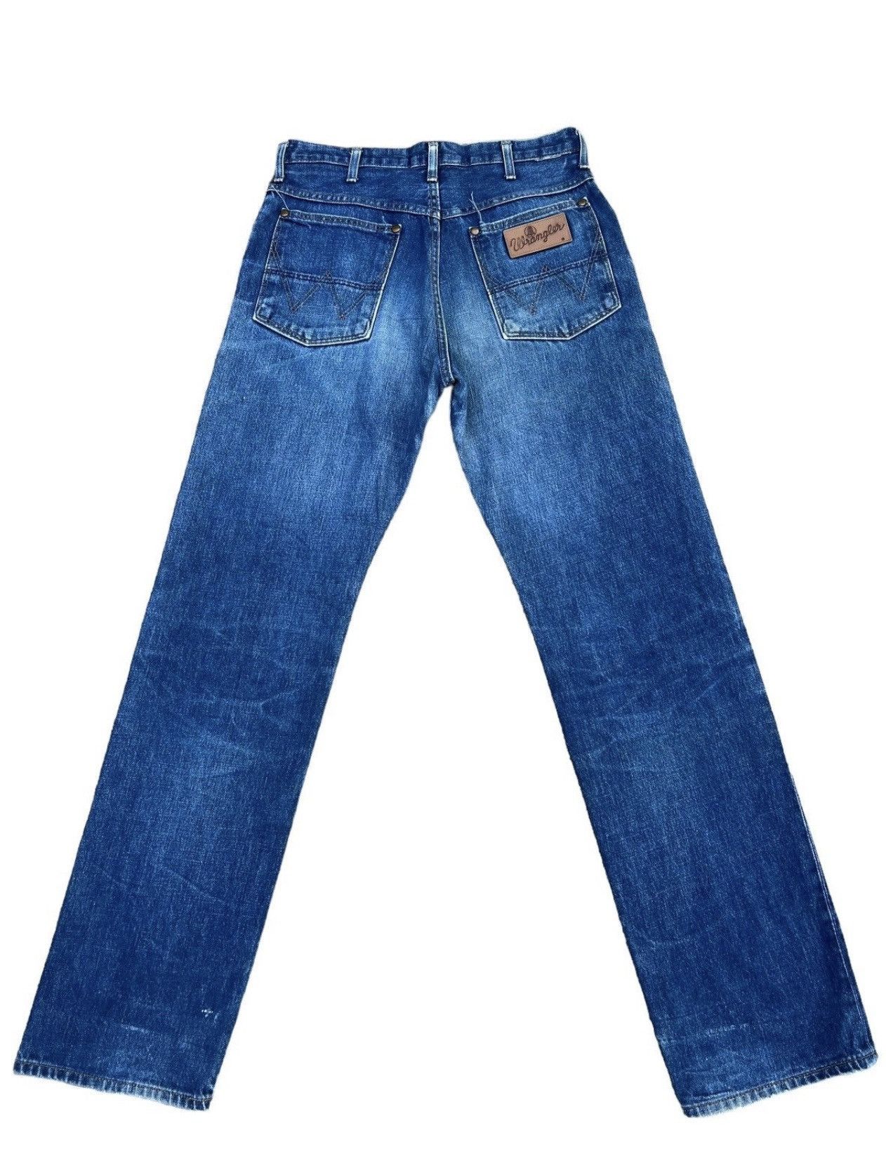 Vintage Vintage Wrangler Blue Bell Blue Denim Selvedge Jeans Size US 31 - 15 Thumbnail
