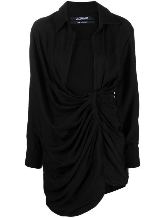 Jacquemus JACQUEMUS Women Short Skirts 213DR009 1020990 Black Size M / US 6-8 / IT 42-44 - 1 Thumbnail