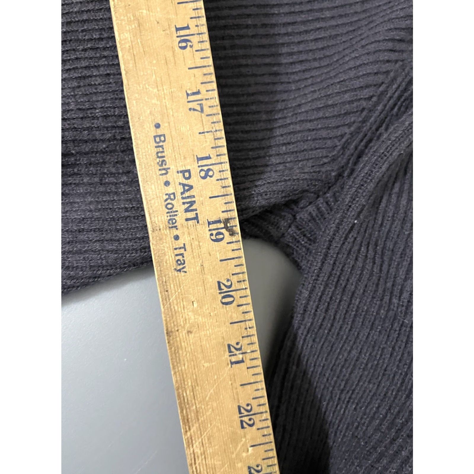 Banana Republic Banana Republic Womens Crisscross Tie Back Sweater Long Sleeve Knit Gray Medium Size M / US 6-8 / IT 42-44 - 6 Thumbnail